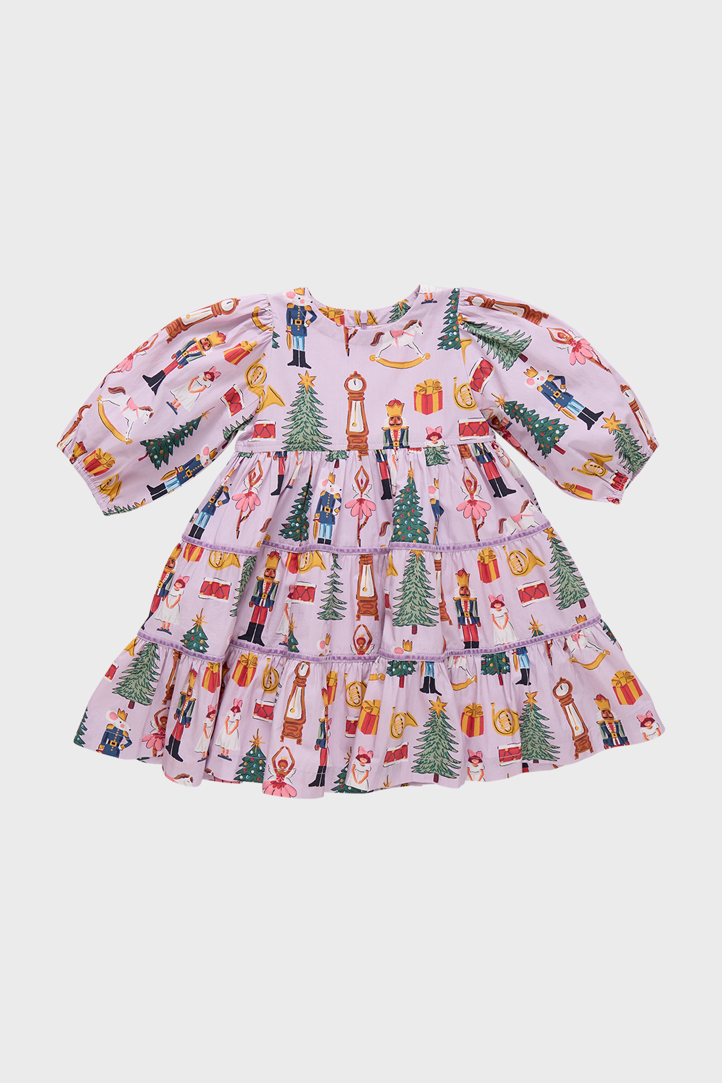 Lavender Girls Peachy Dress-Get Girly