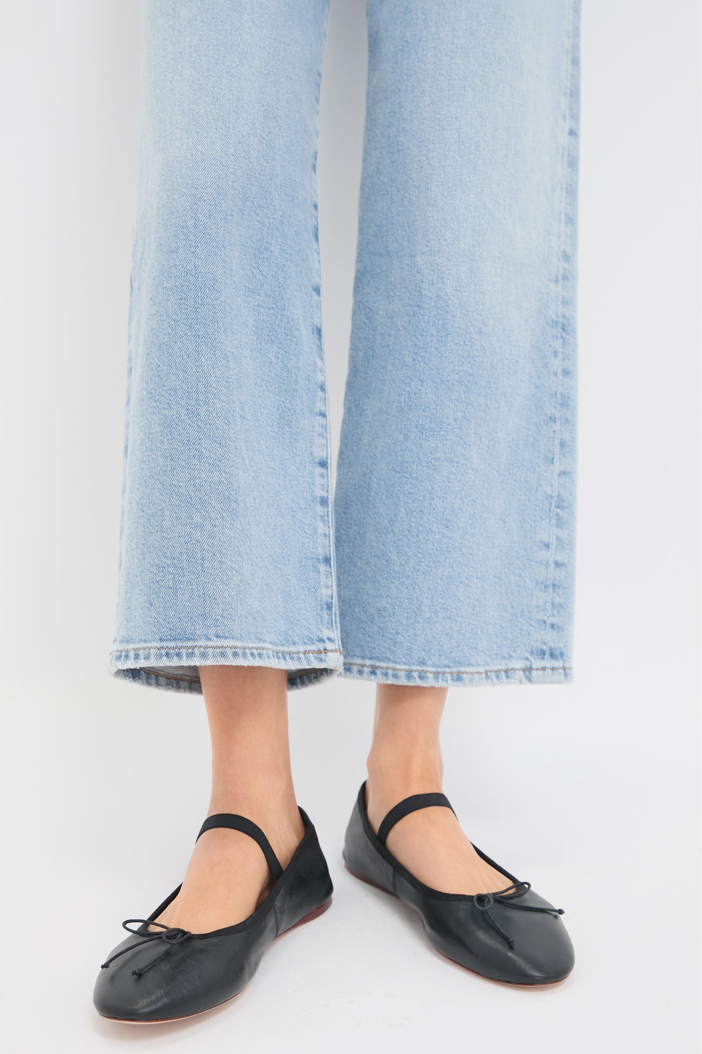 Black Leonie Soft Ballet Flats-Get Girly