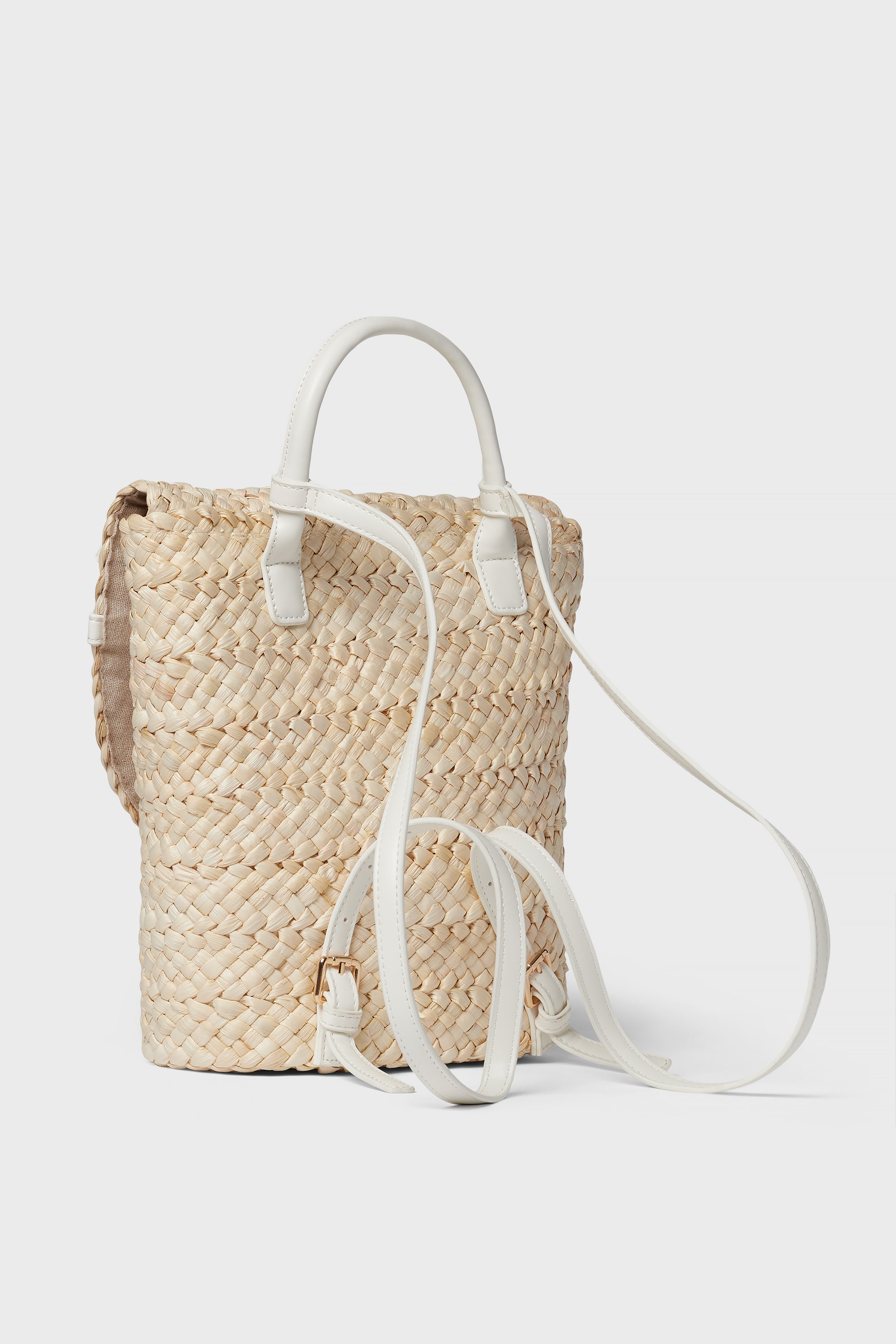 White Lexi Backpack-Get Girly
