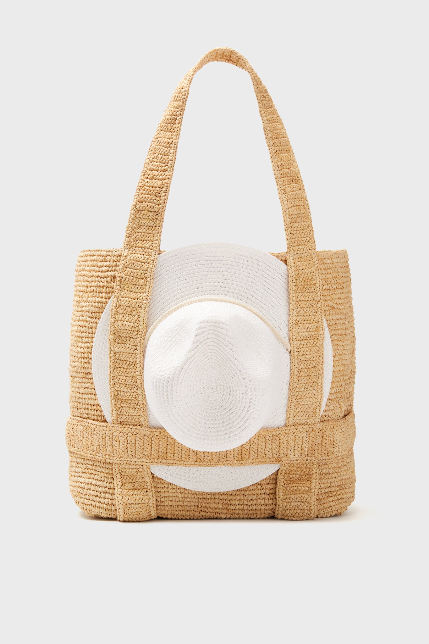 The Original Natural Straw Traveler Hat Bag-Get Girly