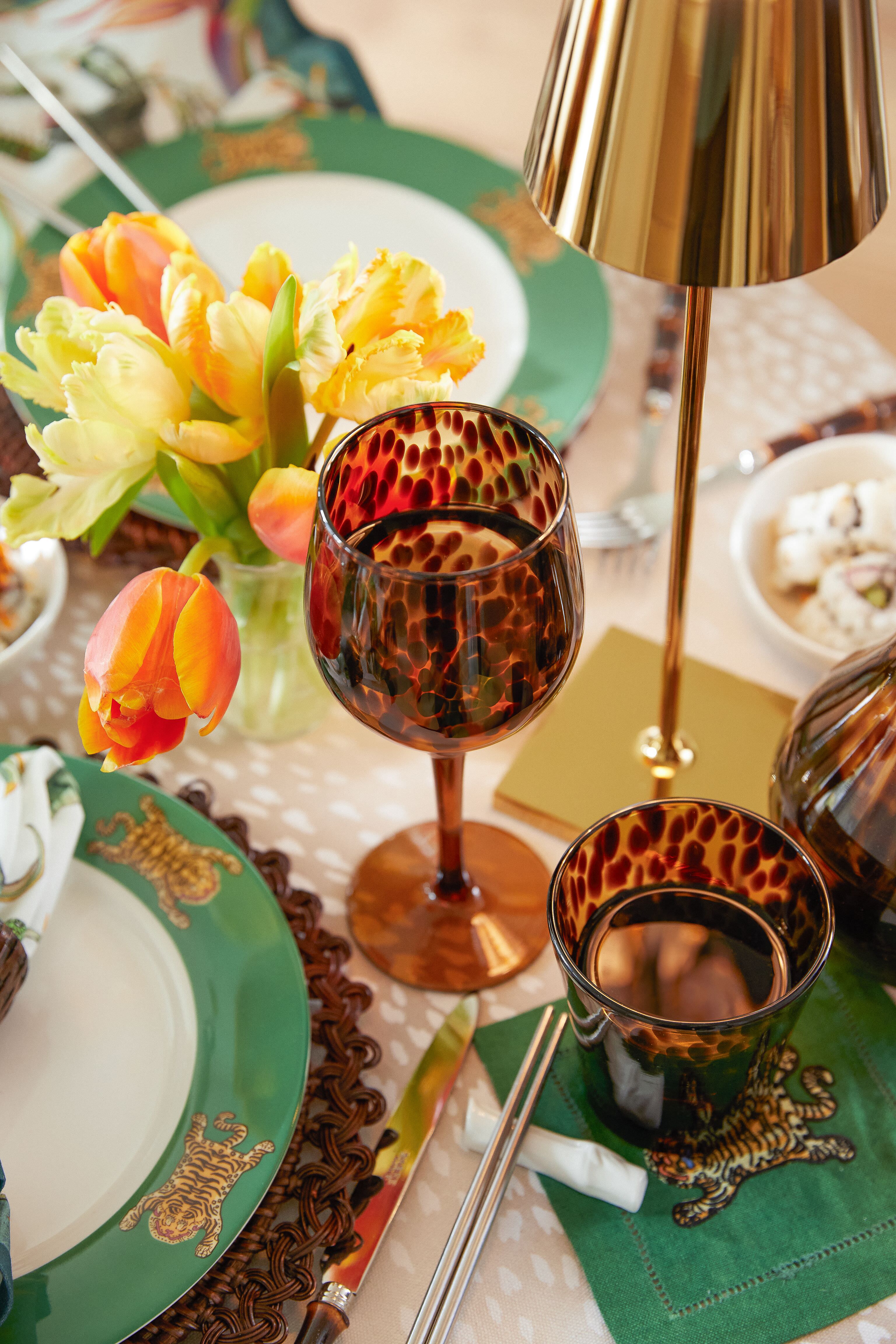 Tibetan Tiger Cocktail Napkins-Get Girly