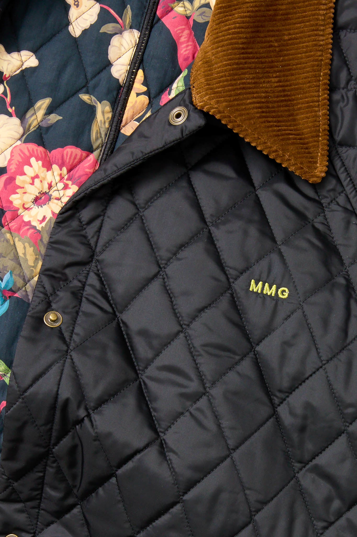 Black Barbour x Get Girly Miley Quilt-Get Girly