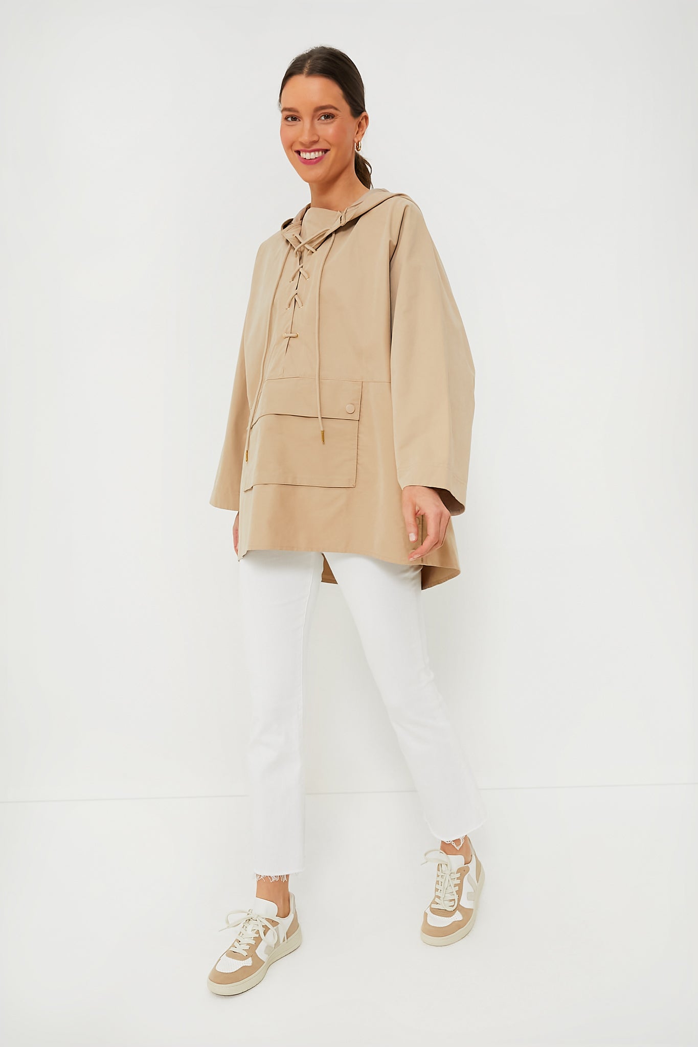 Extra White Natural Sahara V-10 Sneakers-Get Girly