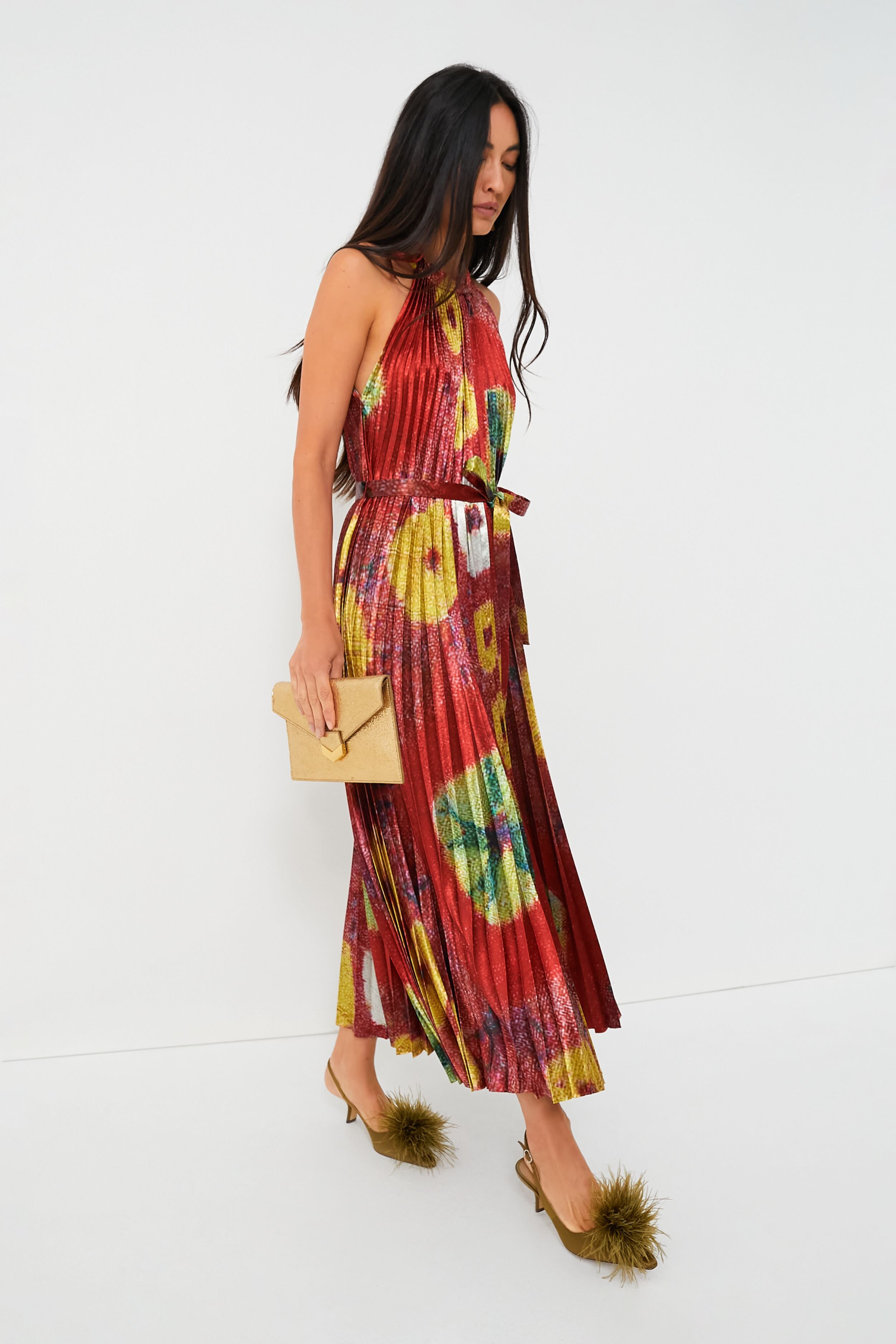 Gold London Clutch-Get Girly