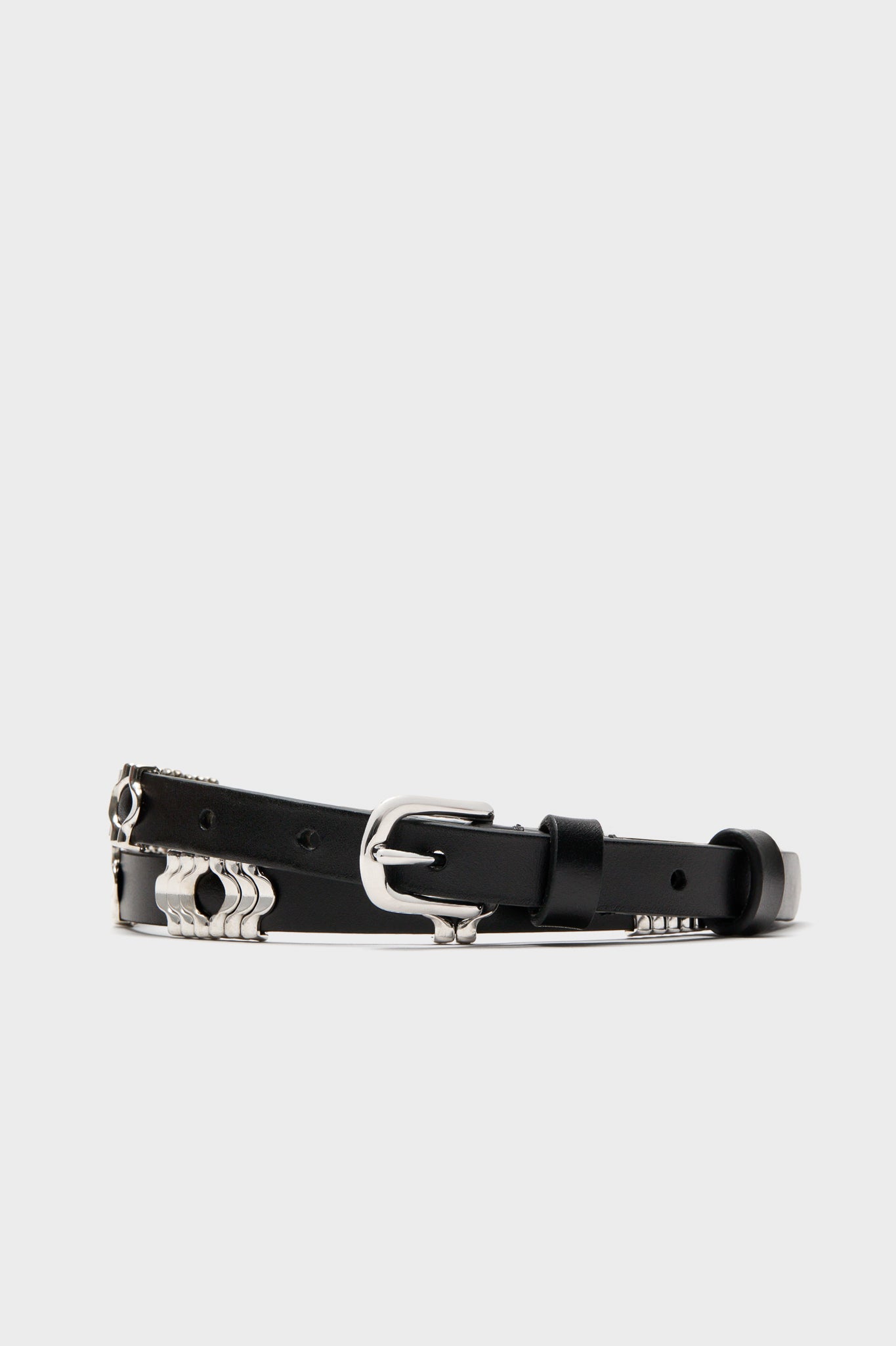 Black and Silver Odena Belt-Get Girly
