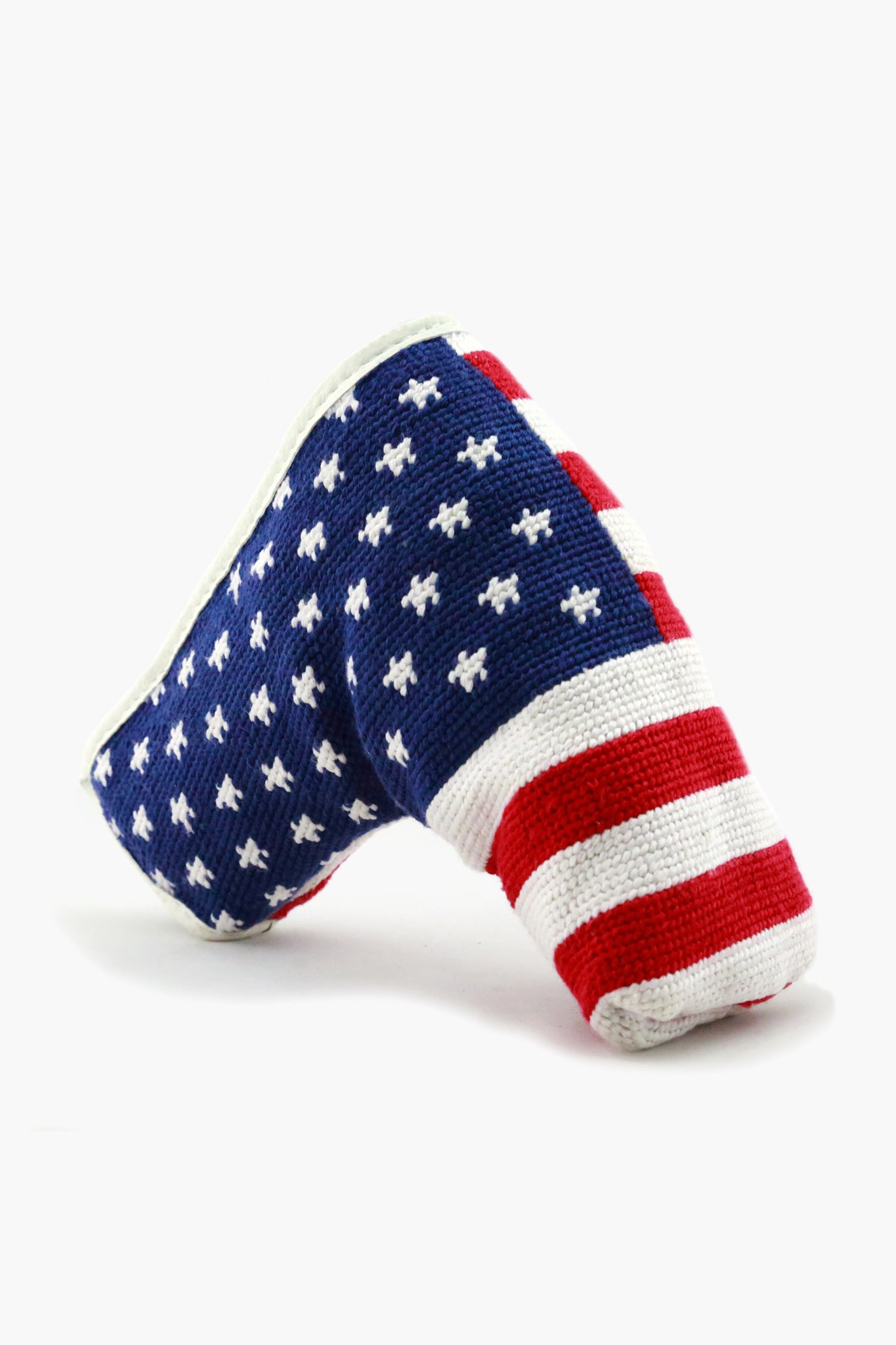 American Flag Needlepoint Putter Head Cover-Get Girly