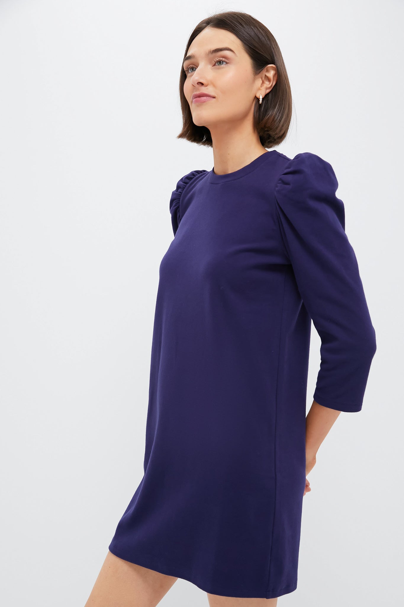 Navy Vesty Mini Dress-Get Girly