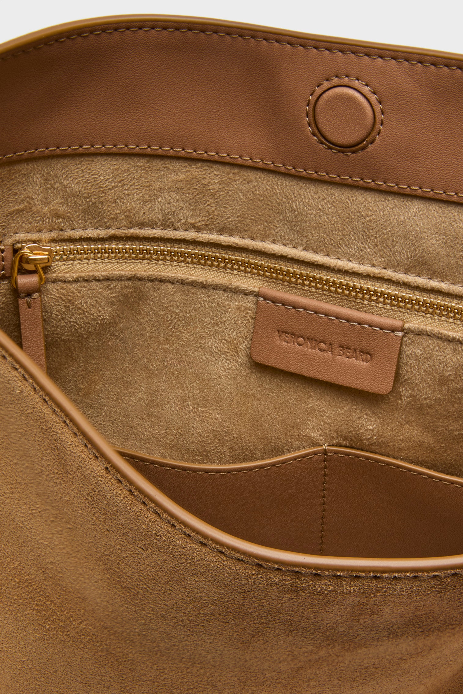 Acorn Suede Veronica Beard Vida Hobo-Get Girly