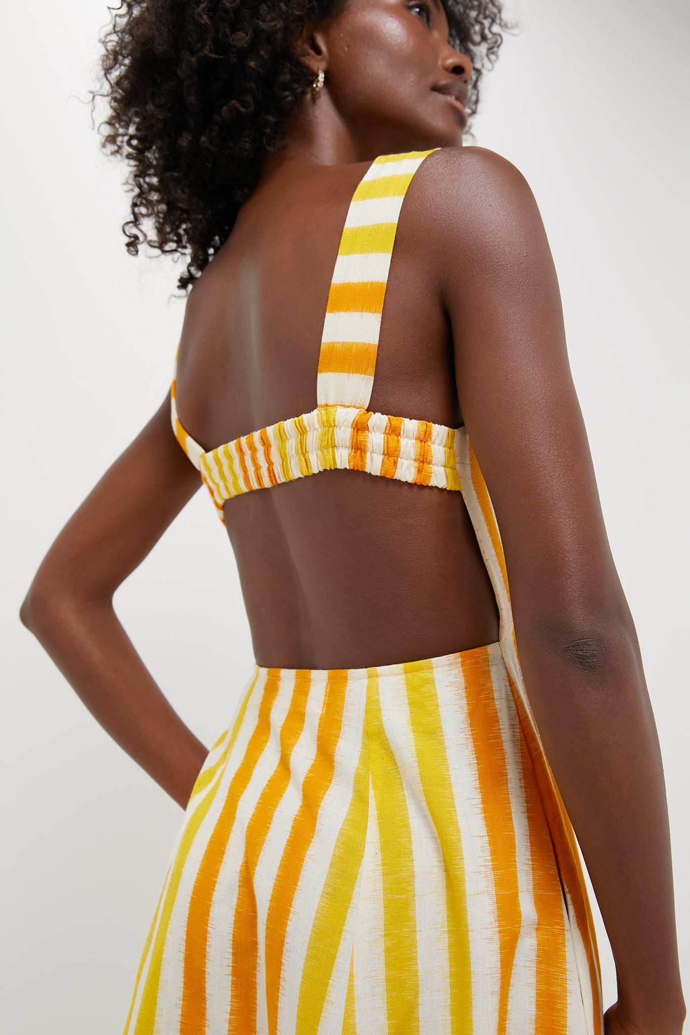 Mango Stripes Azzurra Dress-Get Girly