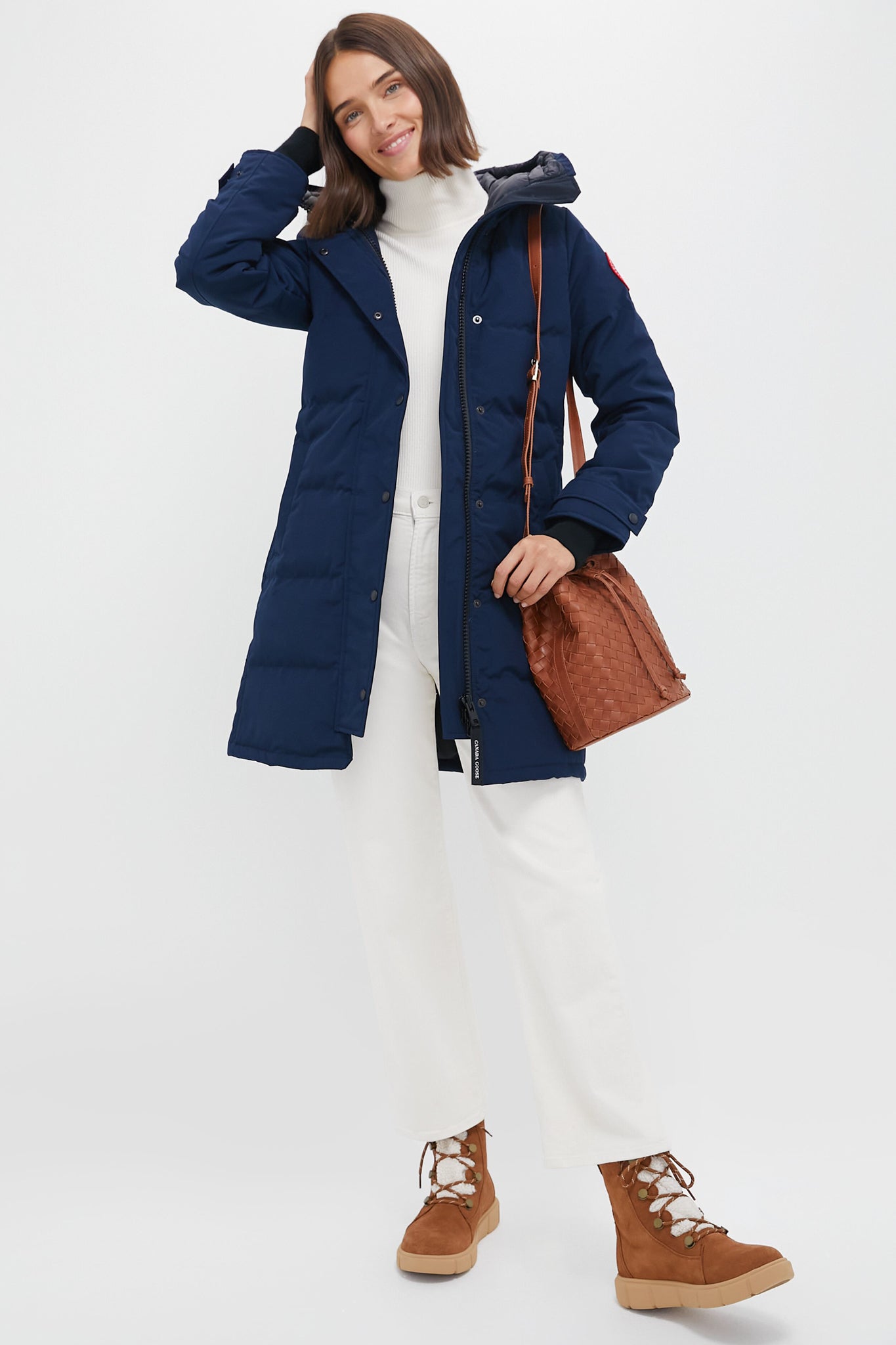 Atlantic Navy Shelburne Parka-Get Girly
