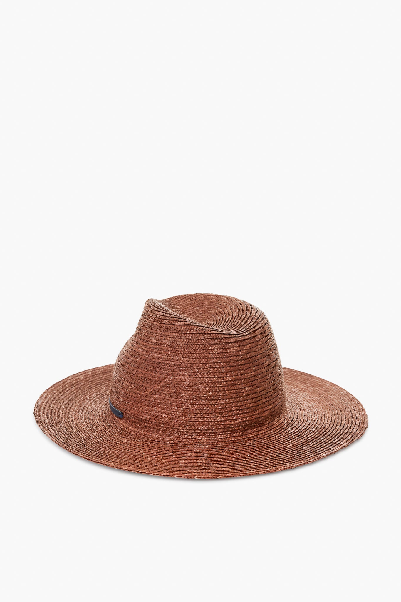 Brown And Navy Marseille Hat-Get Girly