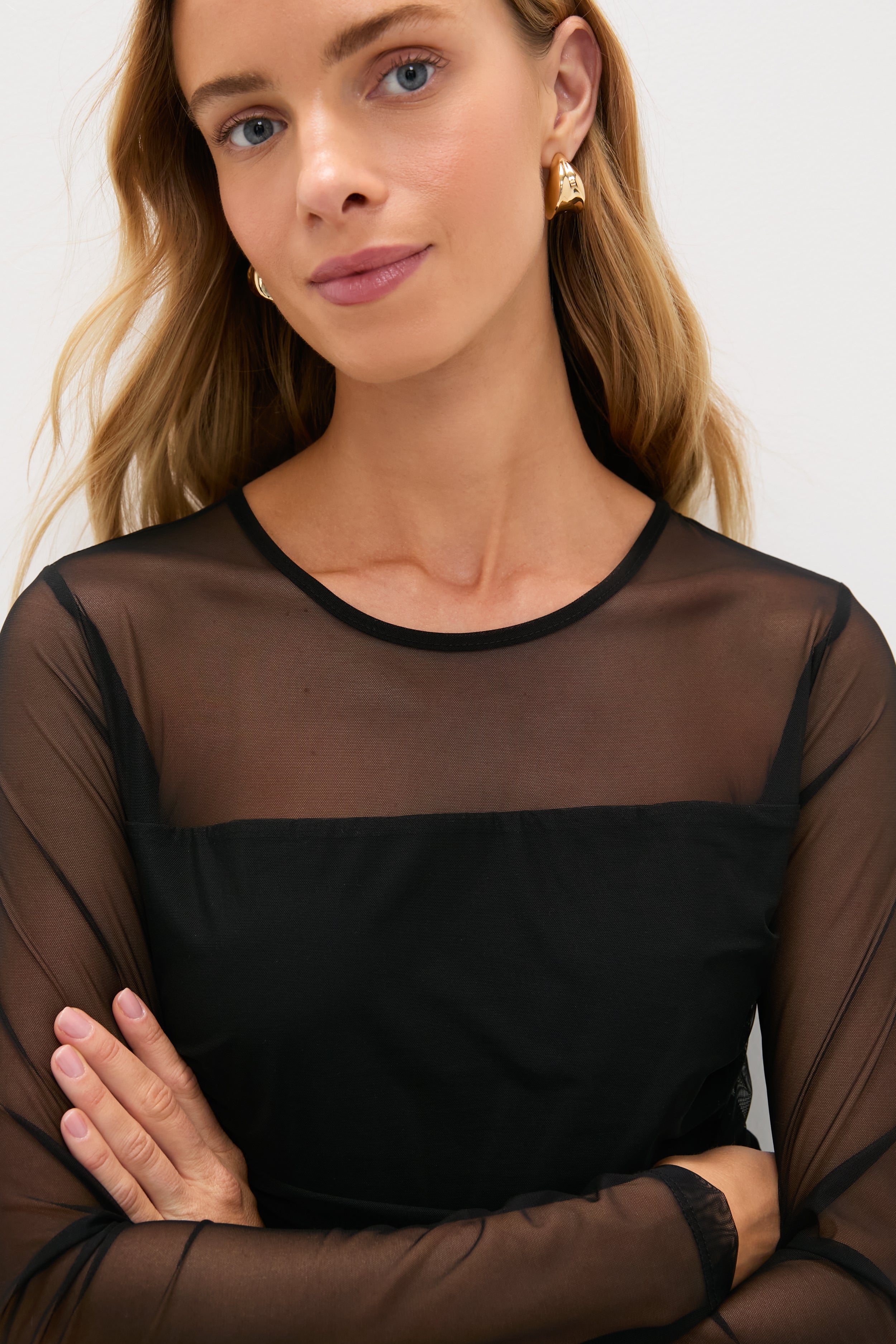 Black Kelsea Top-Get Girly