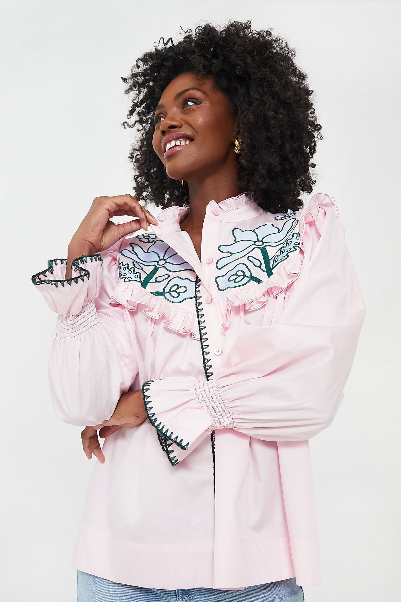 Gold Francesca Earrings-Get Girly