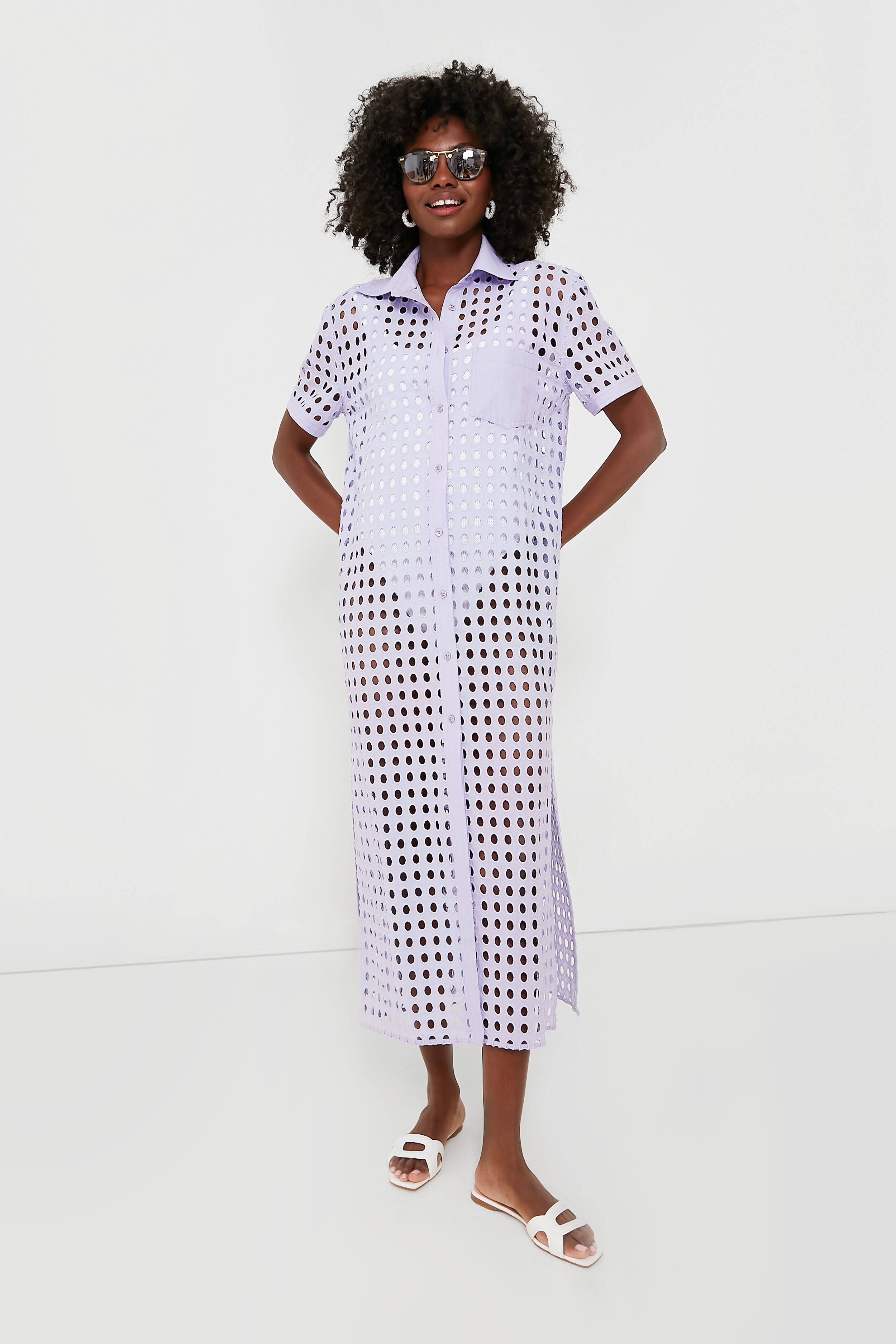 Wisteria Oxford Tunic Maxi-Get Girly