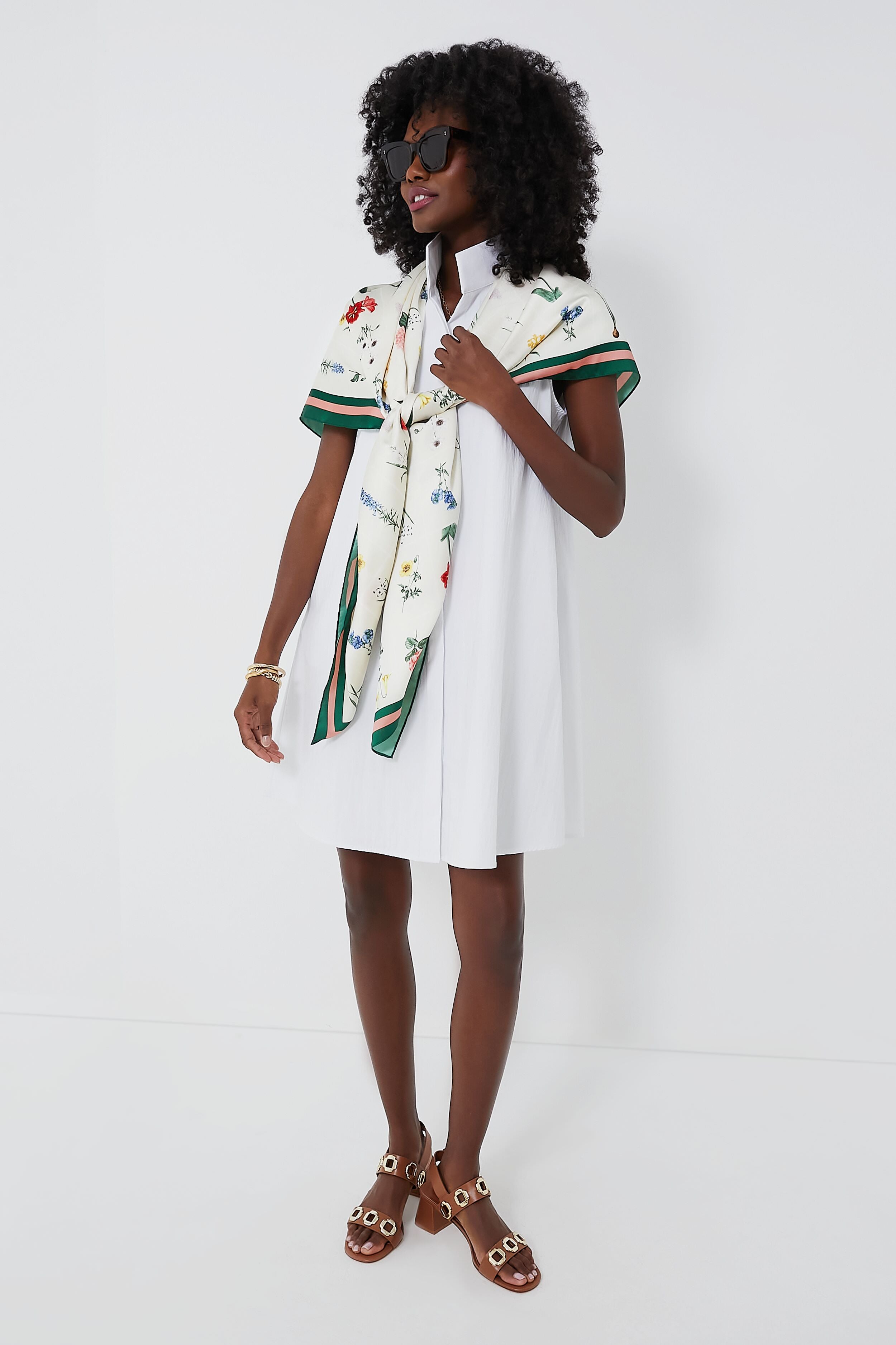 Fresh Buds Scarf-Get Girly