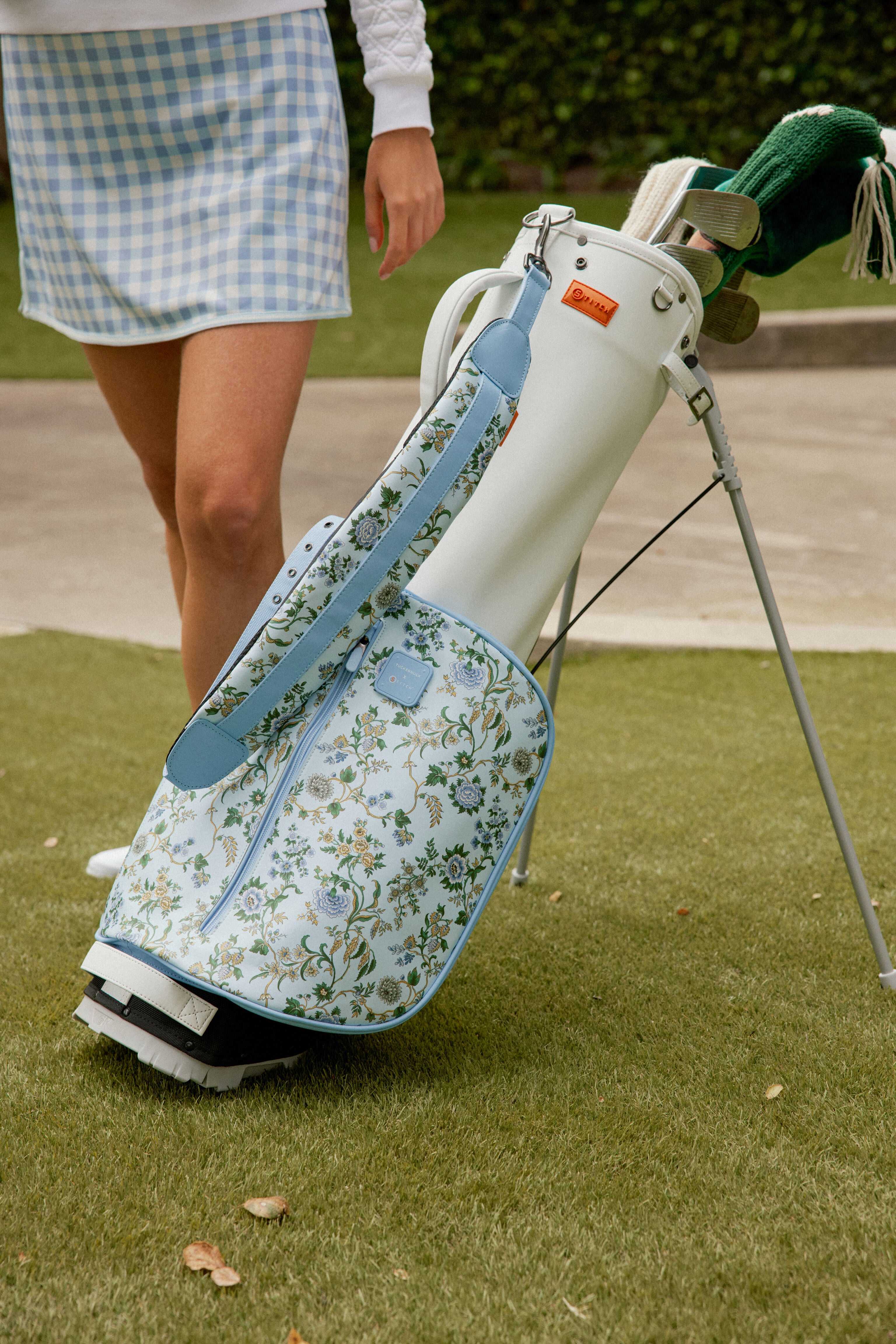Light Blue Wildflower MIY SL1 Golf Bag-Get Girly
