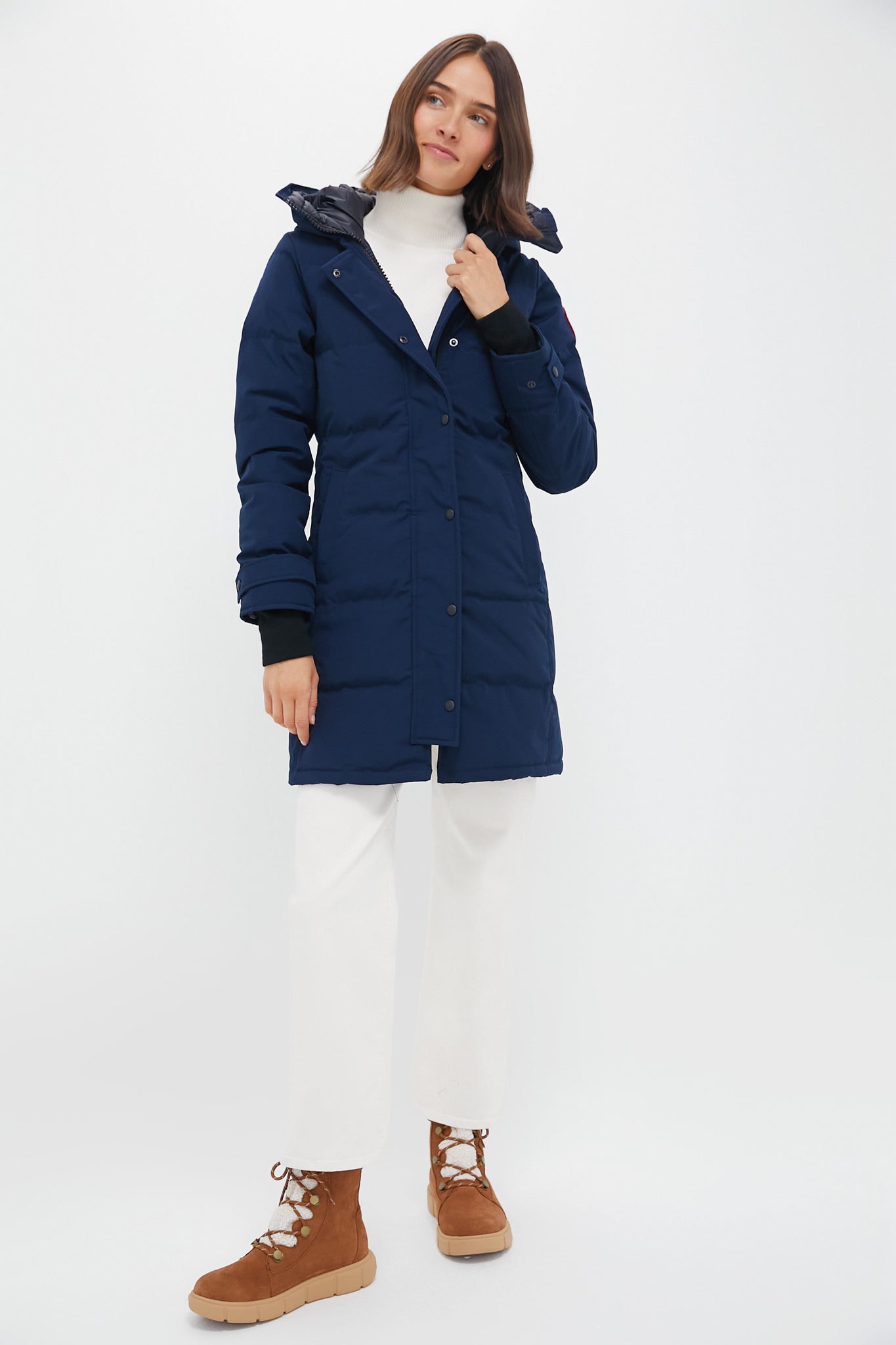Atlantic Navy Shelburne Parka-Get Girly