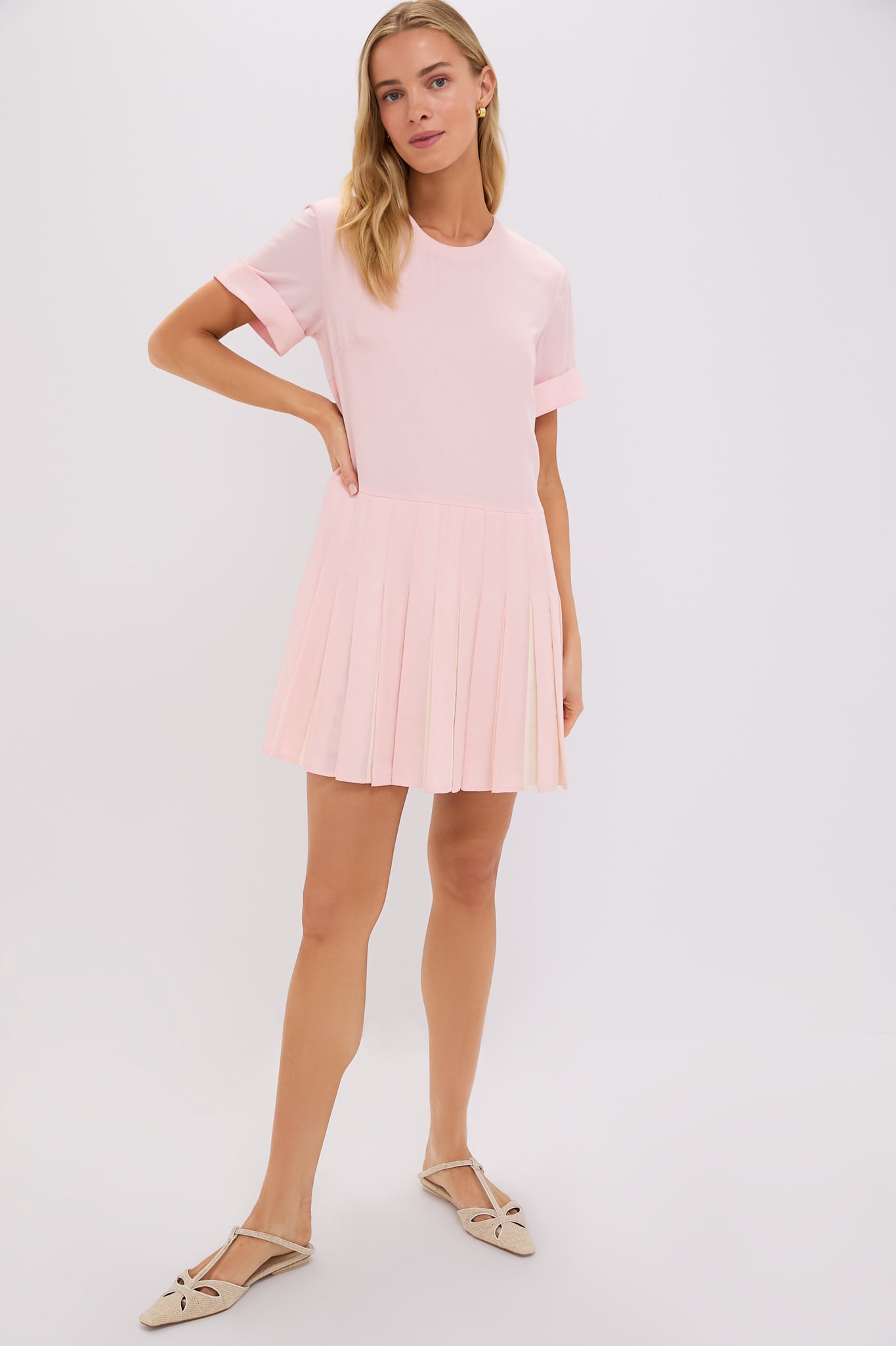 Ballet Pleated Liza Dress-Get Girly