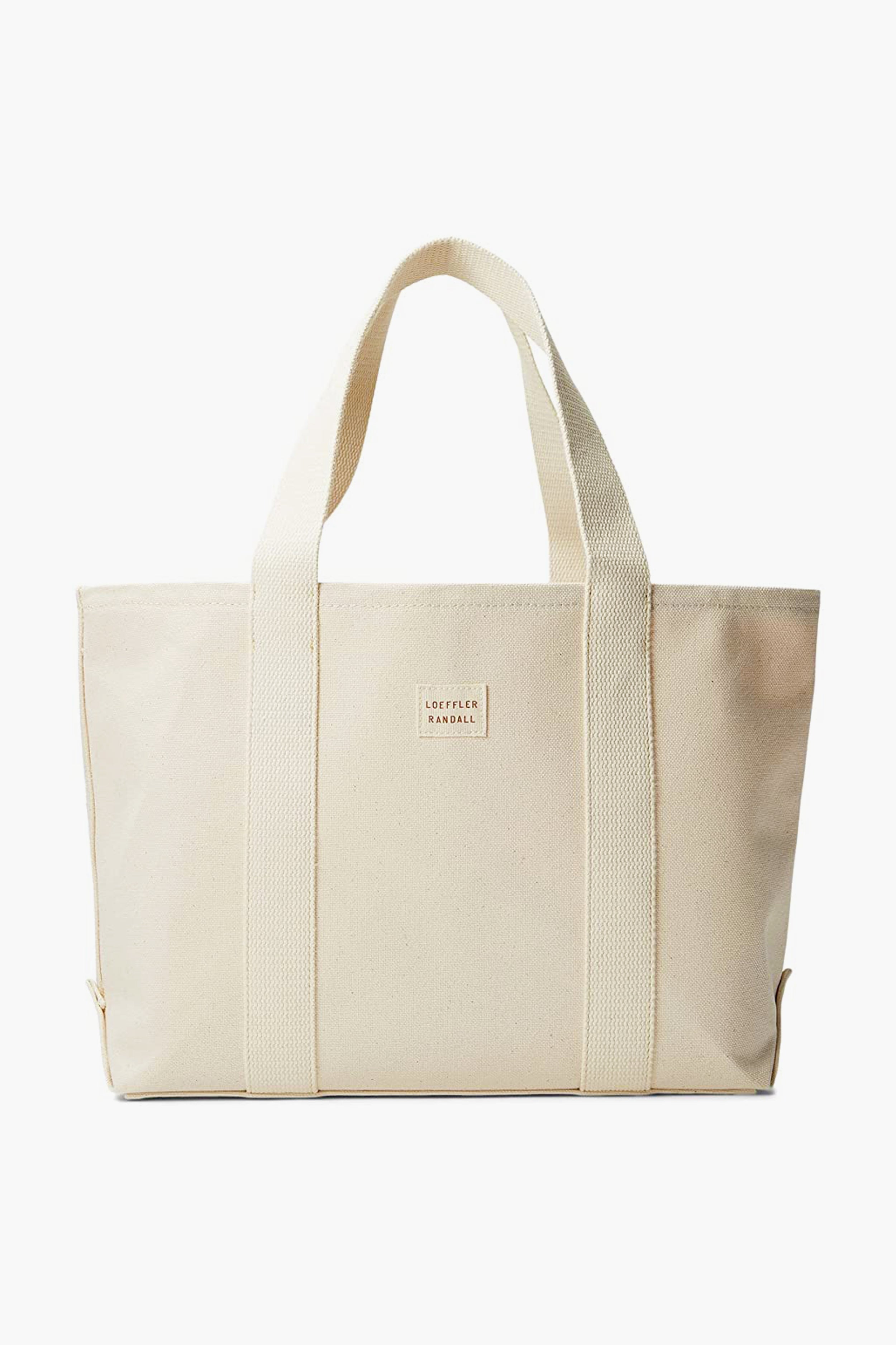 Natural Canvas Bennett Medium Tote-Get Girly