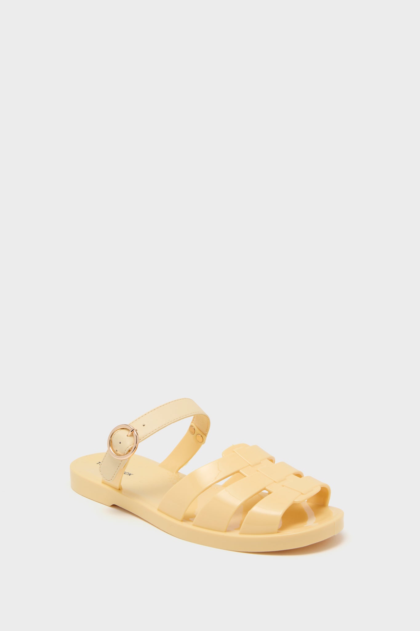 Yellow Riley Jelly Sandals-Get Girly
