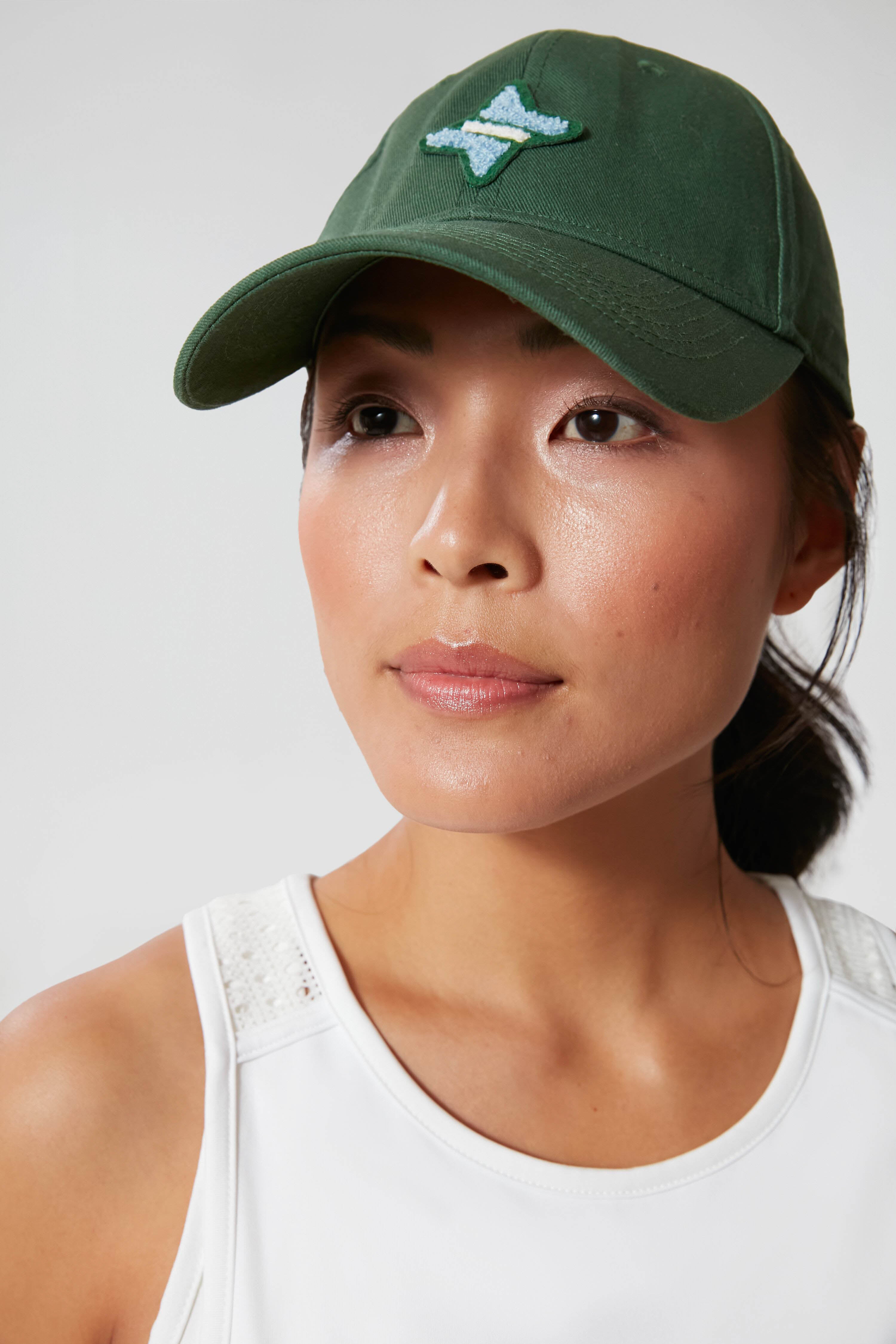 Fairway Green Collegiate Hat-Get Girly