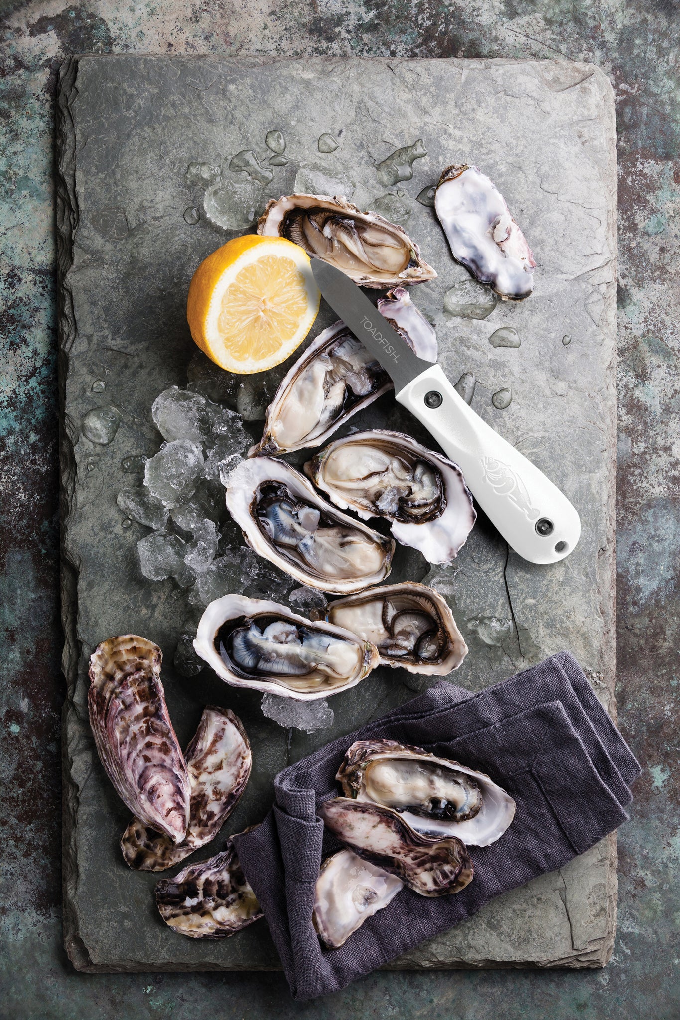 White Pro Edition Oyster Knife-Get Girly