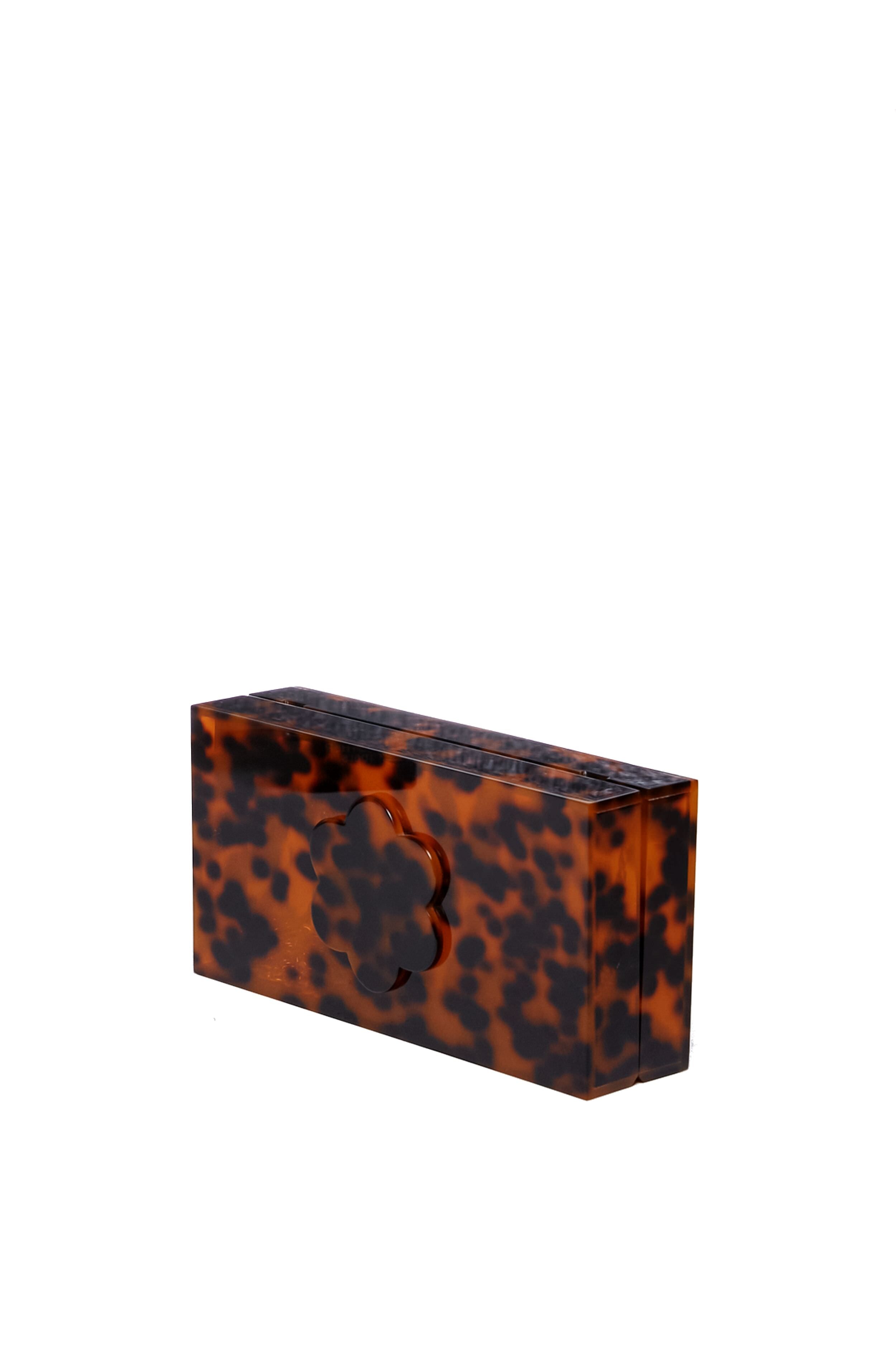 Tortoise Flower Clutch-Get Girly