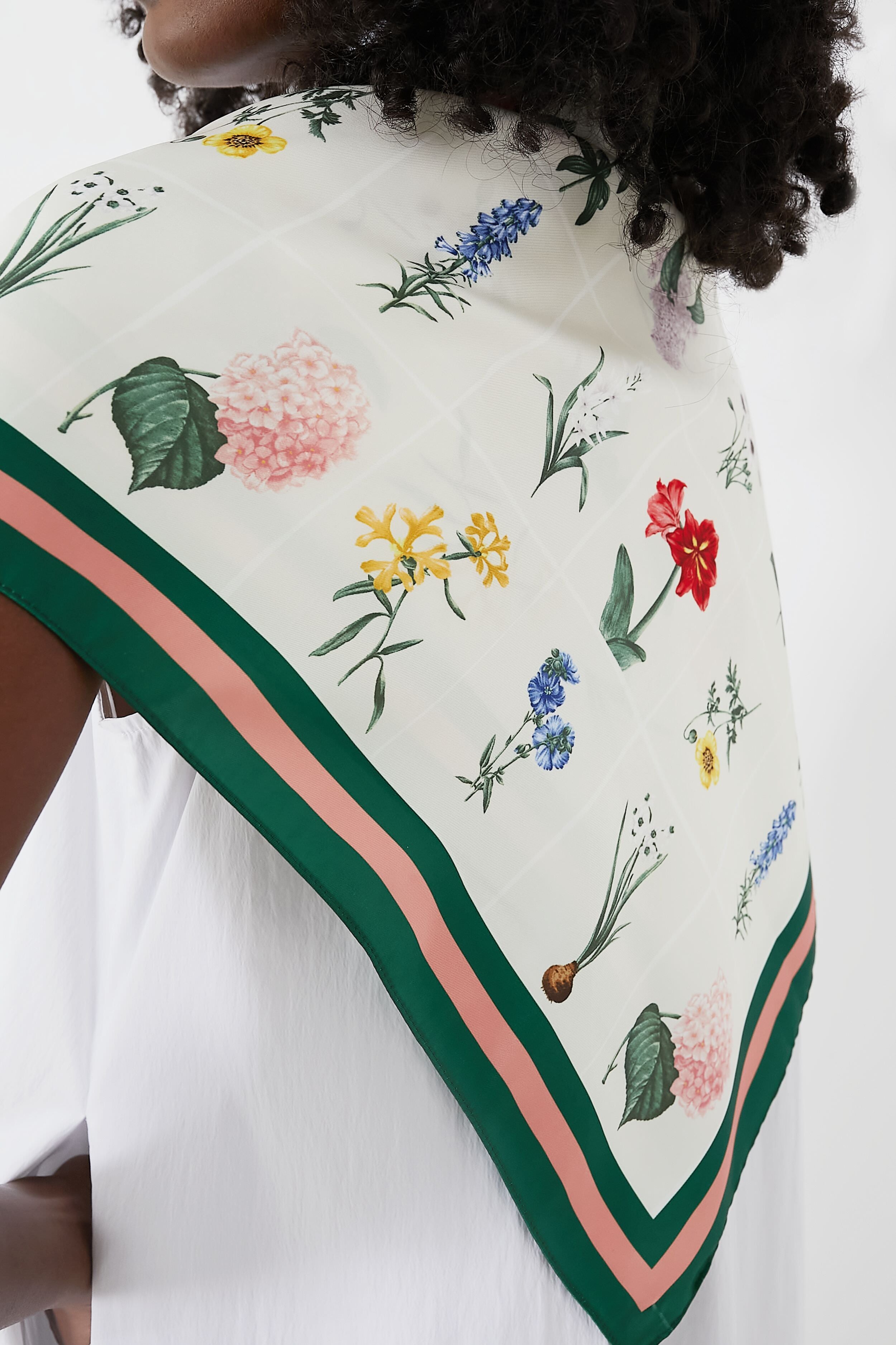 Fresh Buds Scarf-Get Girly