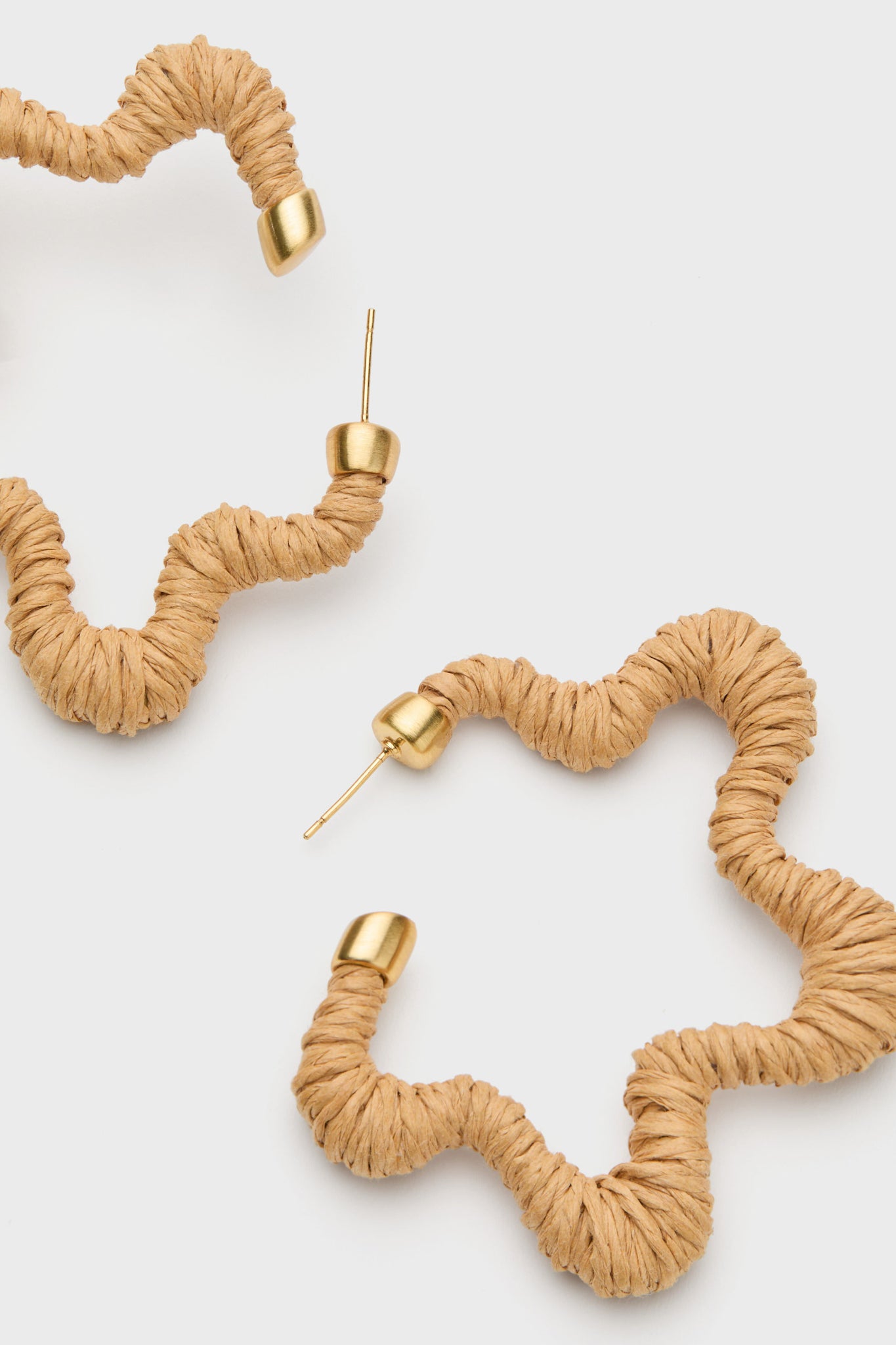 Toasted Natural Emiko Earrings-Get Girly