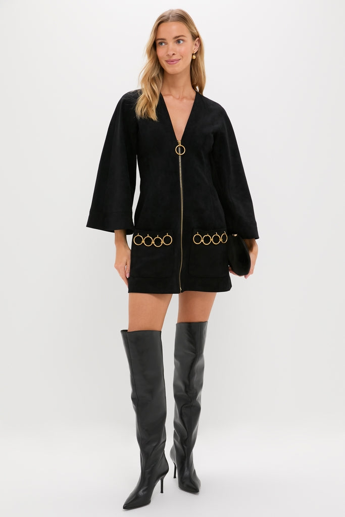 Black Sebastian Over The Knee Boot-Get Girly