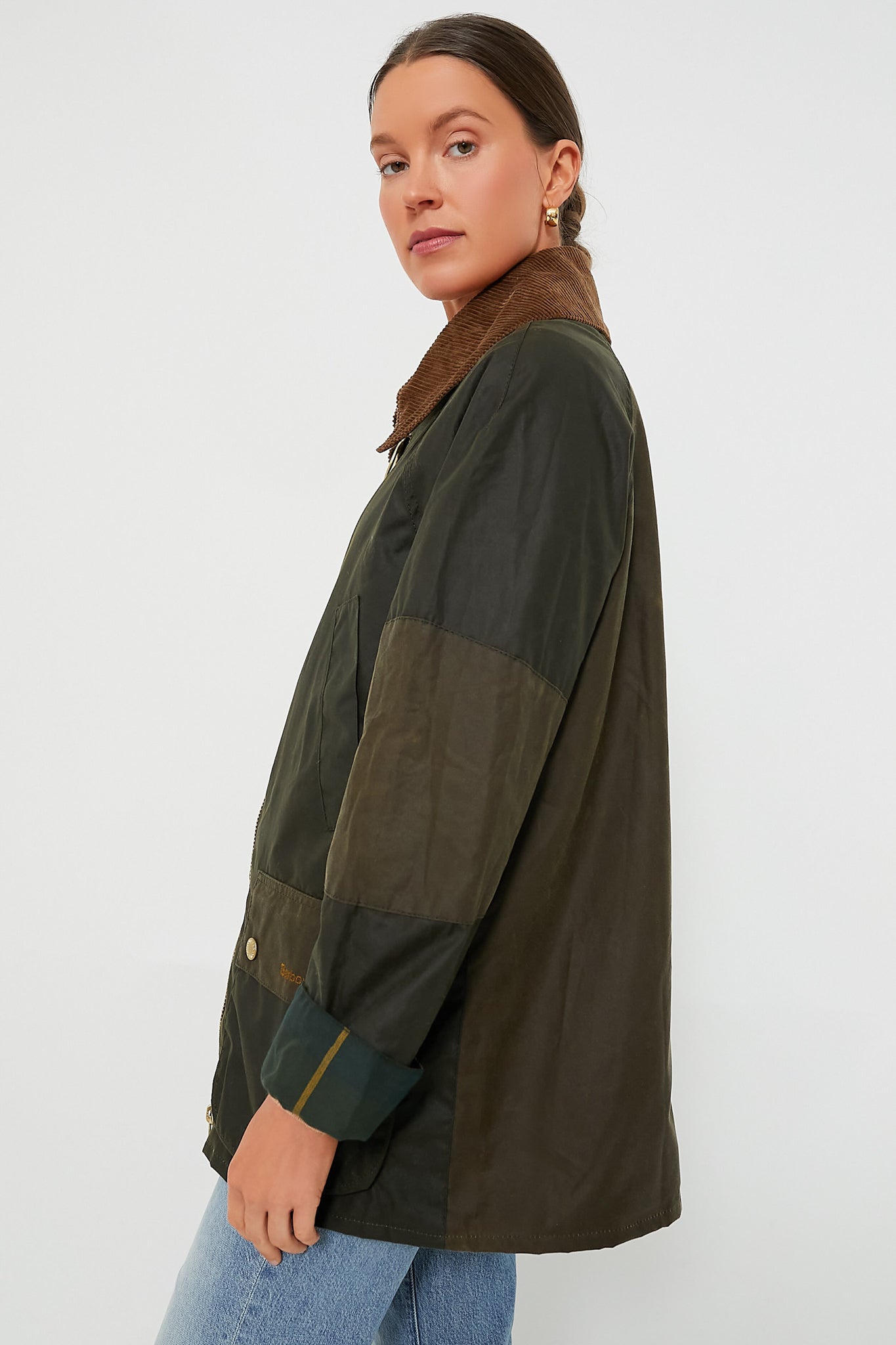 Archive Olive Allerston Wax Jacket-Get Girly