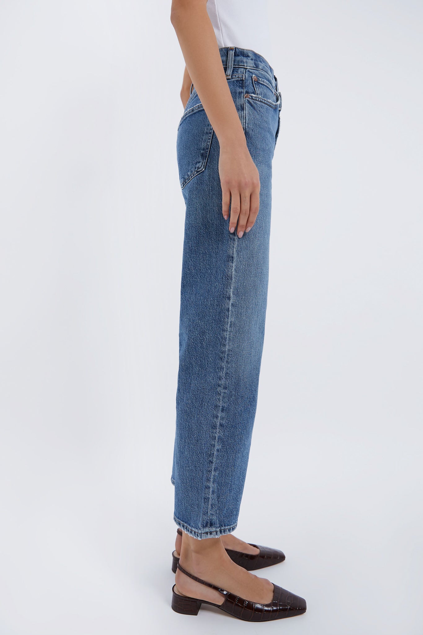 Moor Harper Crop Jean-Get Girly