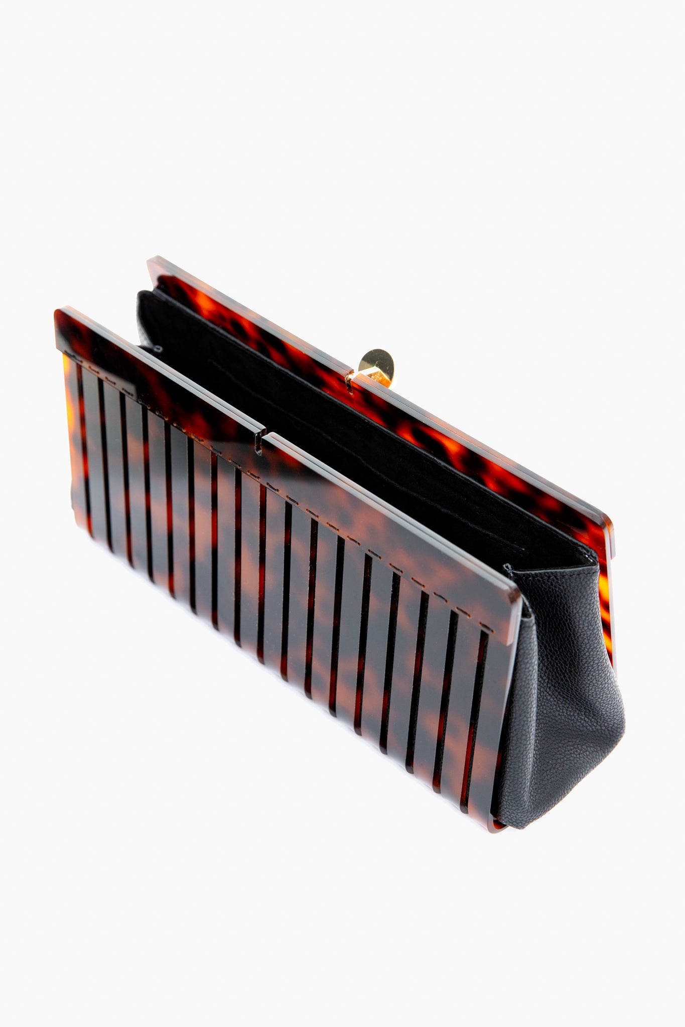 Tortoise Iris Clutch-Get Girly