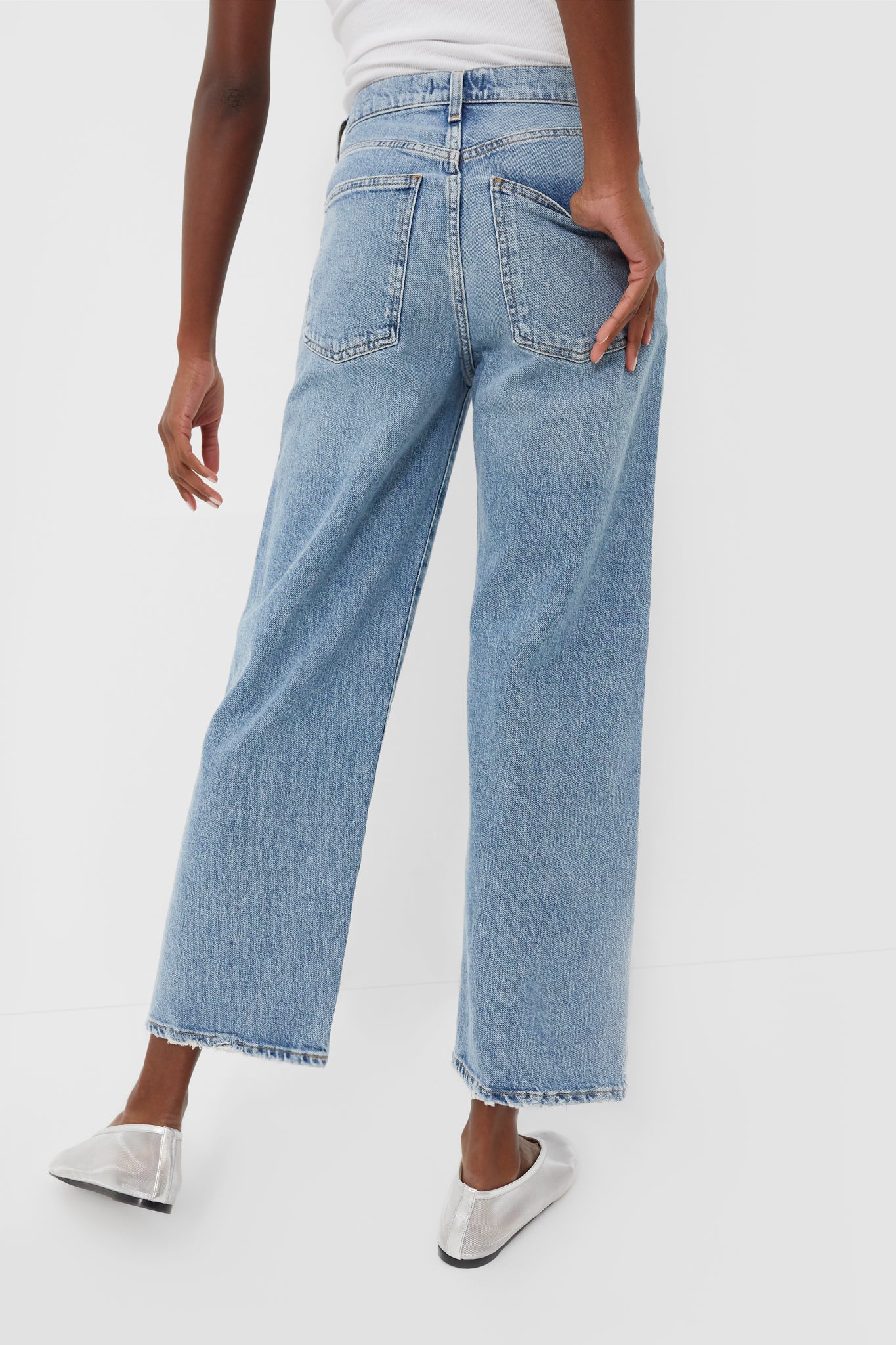 Hassle Harper Crop Jean-Get Girly