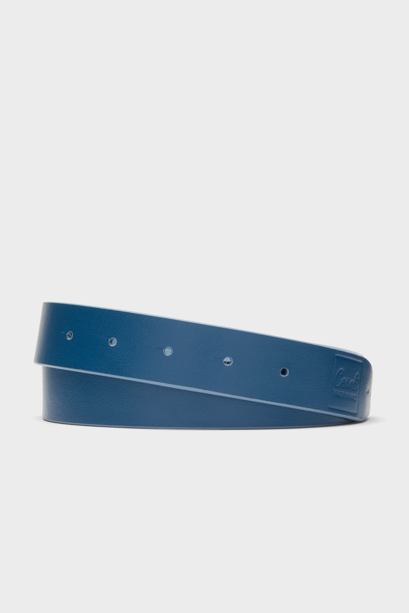 Atlantic Navy and Chambray Reversible Leather Belt-Get Girly