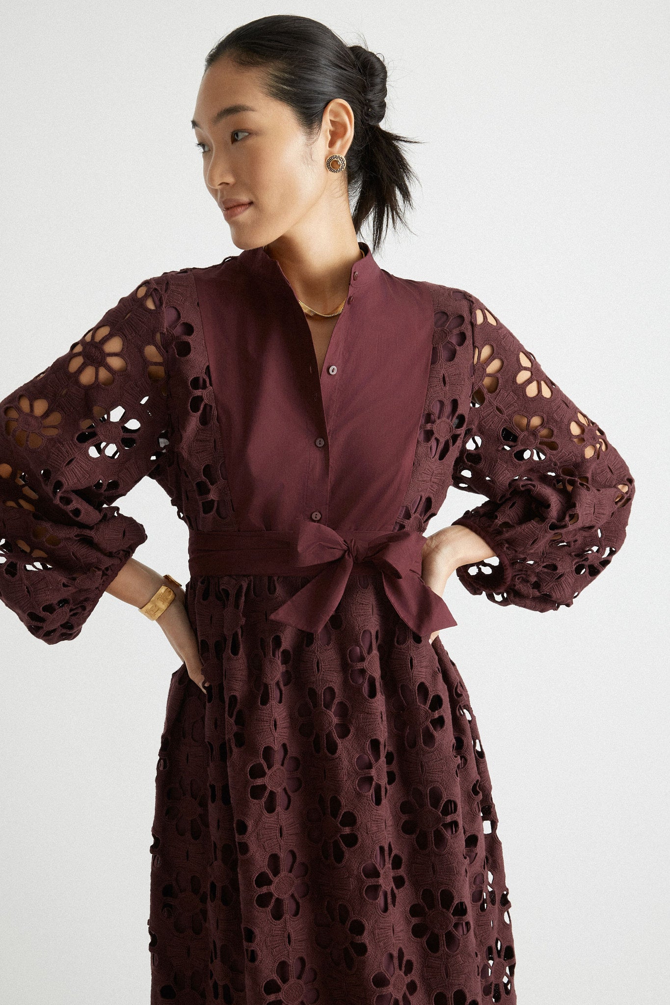 Tiger's Eye Emery Studs-Get Girly