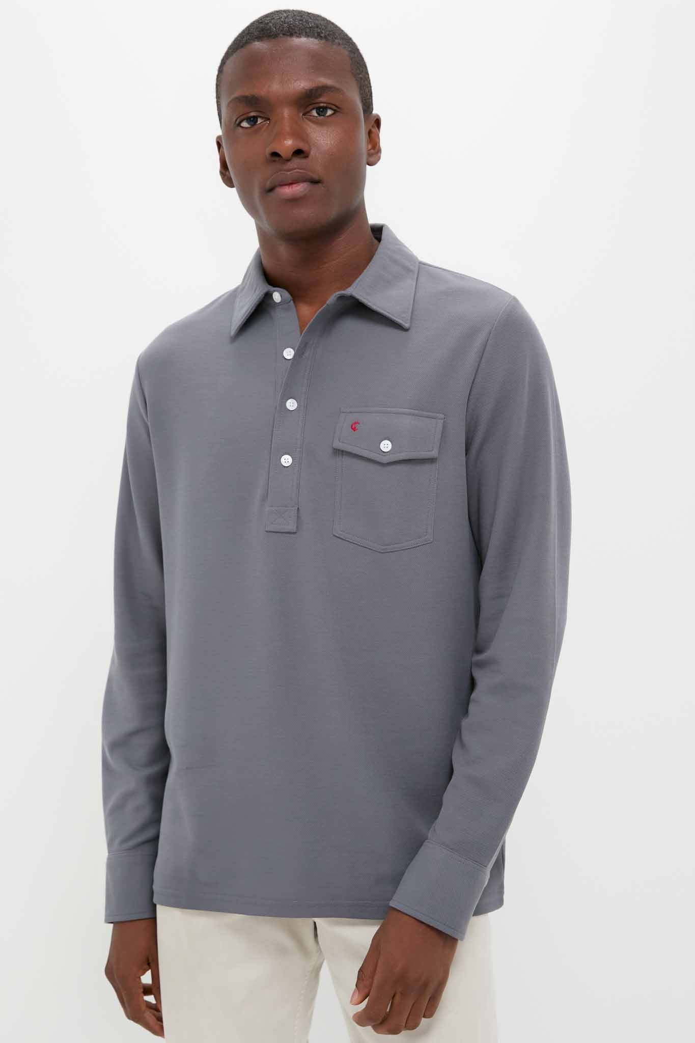 Blue Steel Long Sleeve Players Shirt-Get Girly