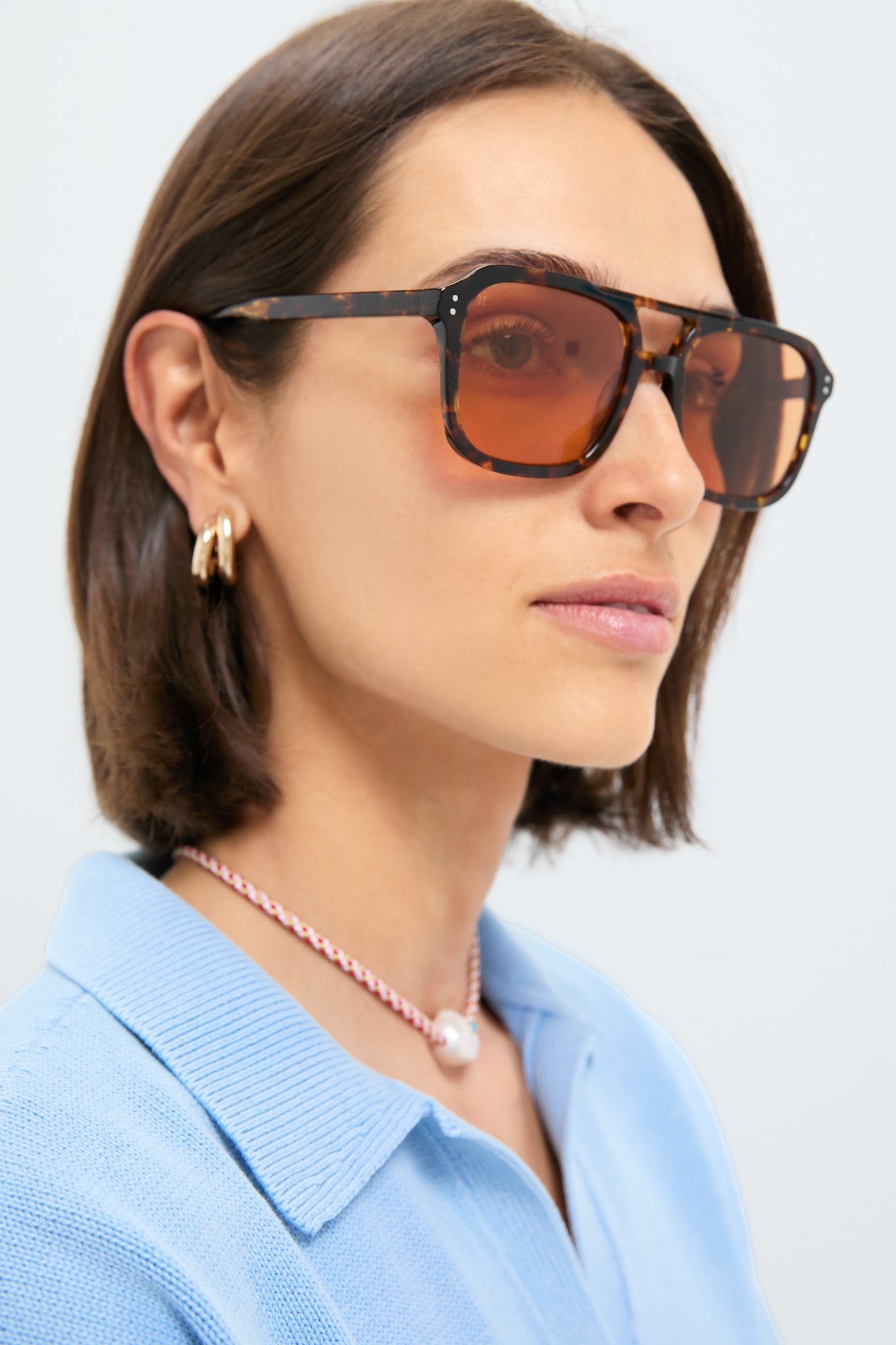 Tortoise Elma Sunglasses-Get Girly
