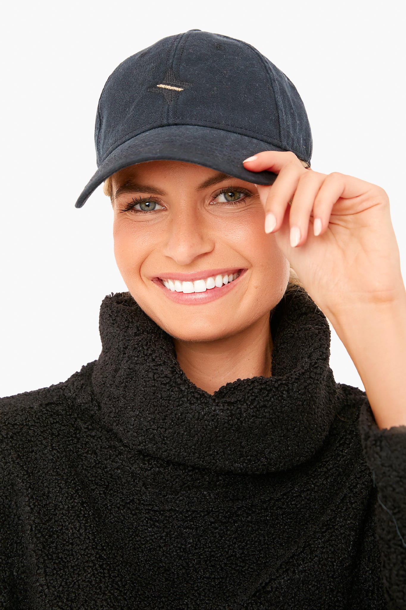 Black Get Girly Hat-Get Girly