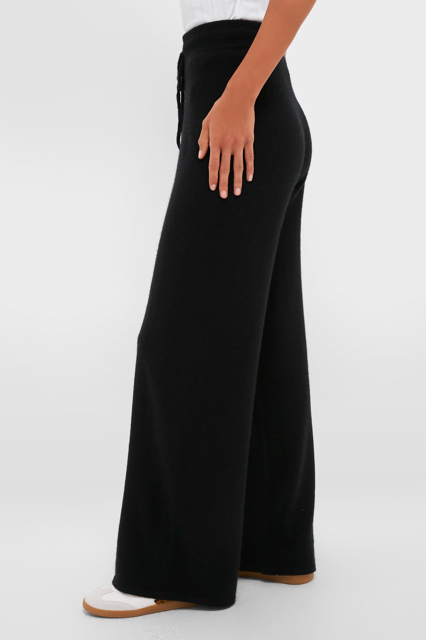 Black Cashmere Jane Pant-Get Girly