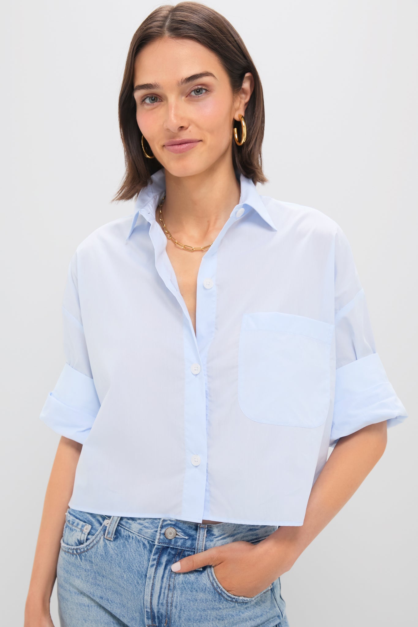 Baby Blue Next Ex Shirt-Get Girly