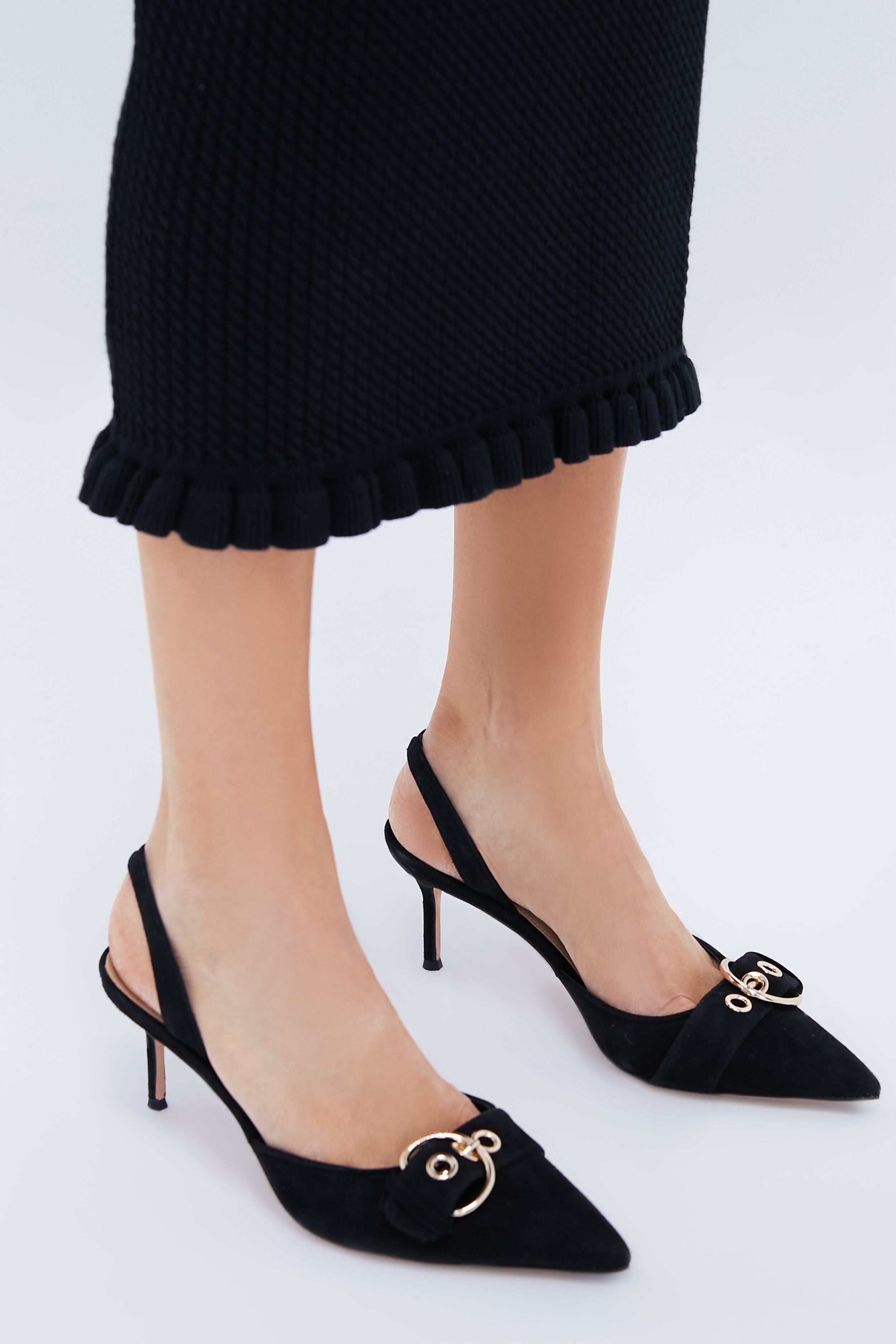Black Roxy Heels-Get Girly