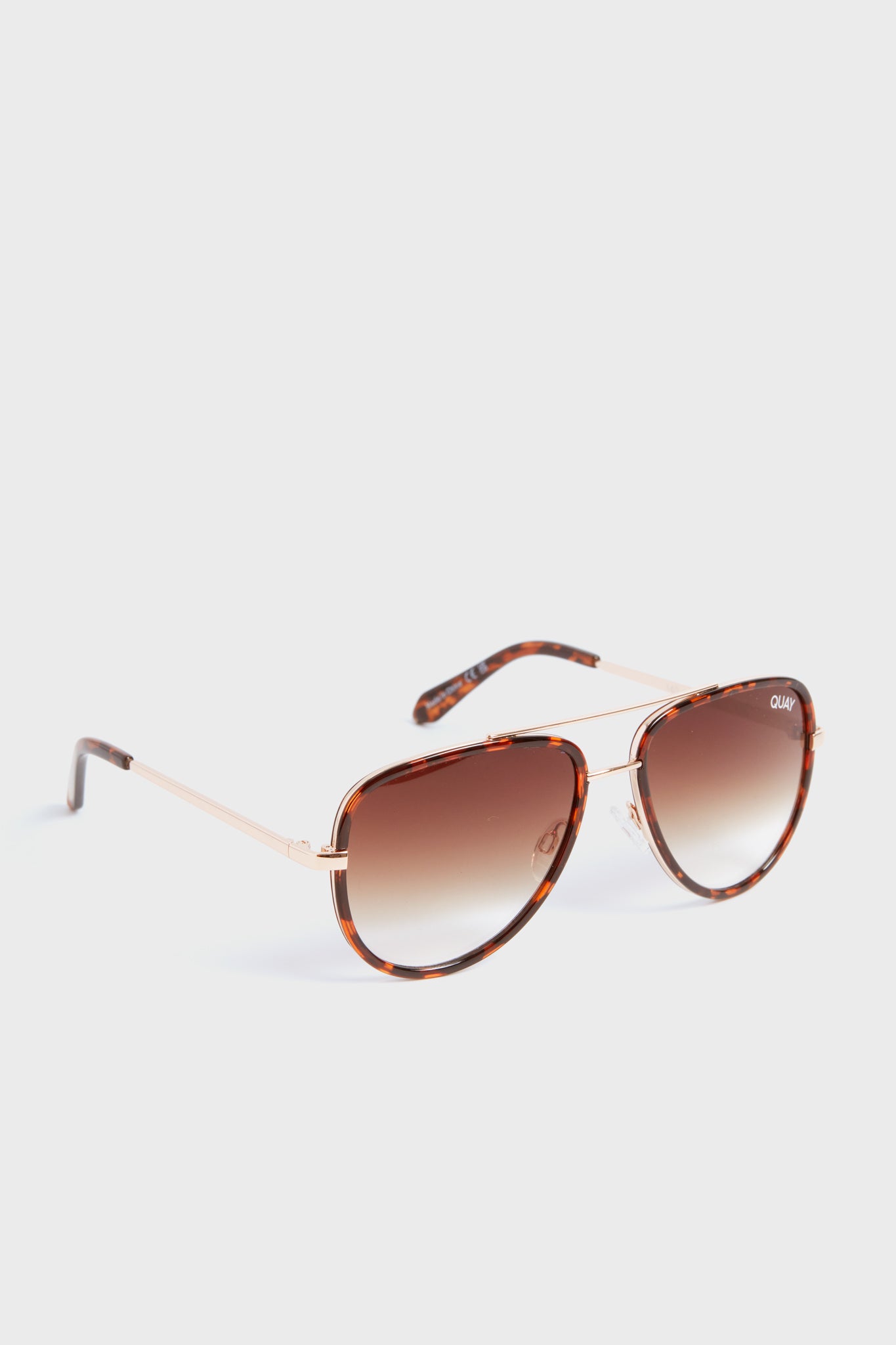 Tortoise All In Mini Sunglasses-Get Girly