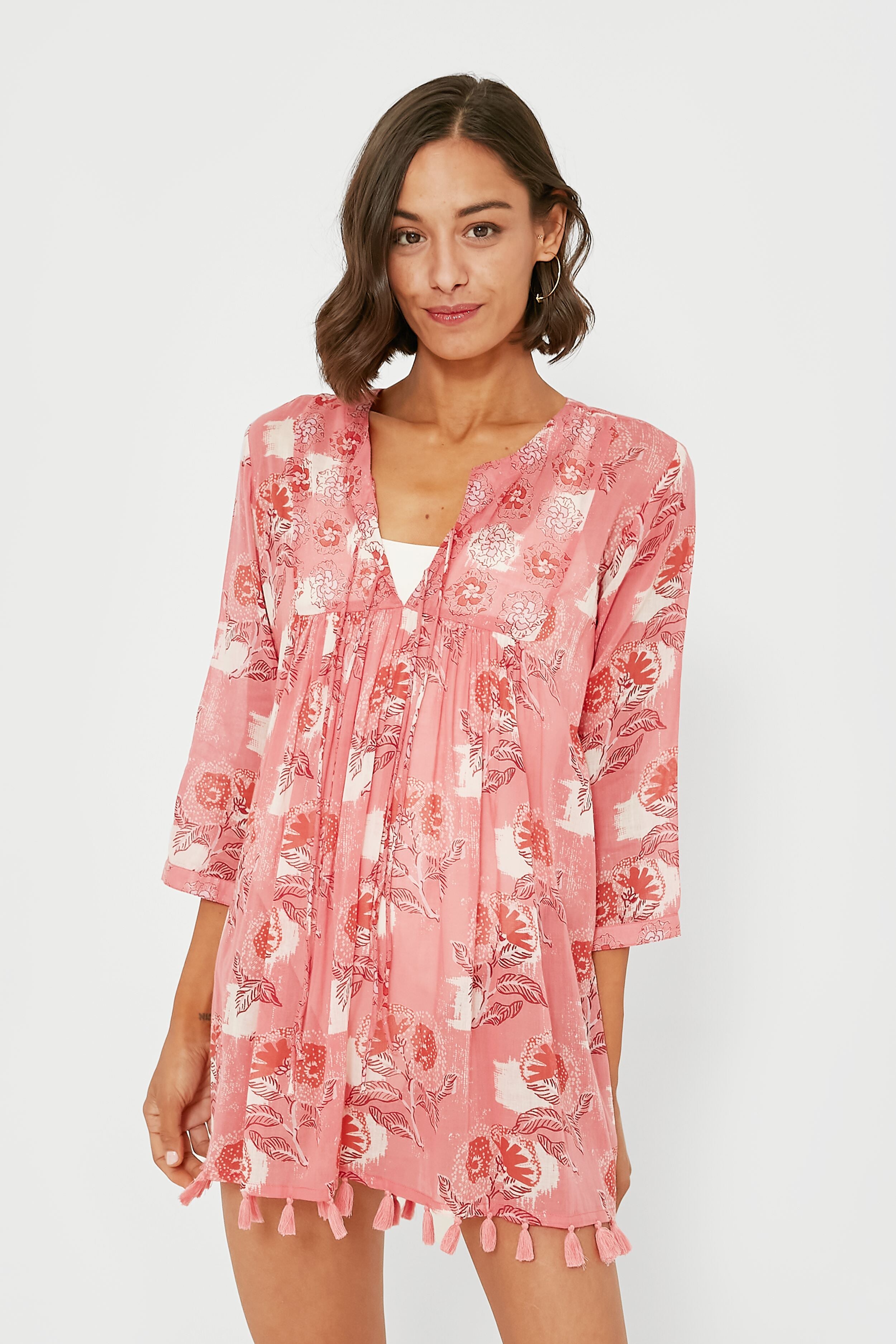 Pink Denmark Seychelles Mini Dress-Get Girly