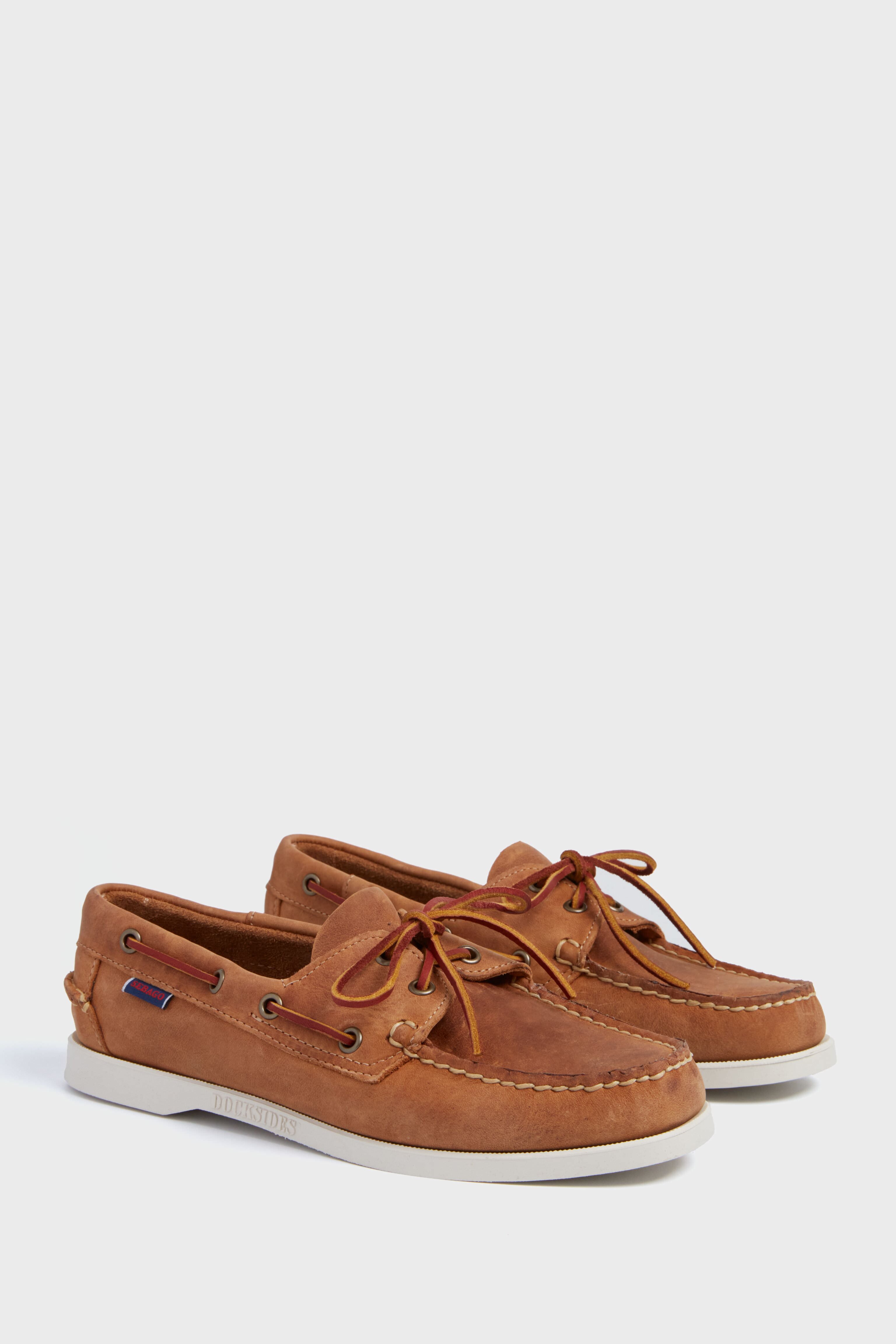 Brown Tan Portland Crazy Docksides-Get Girly