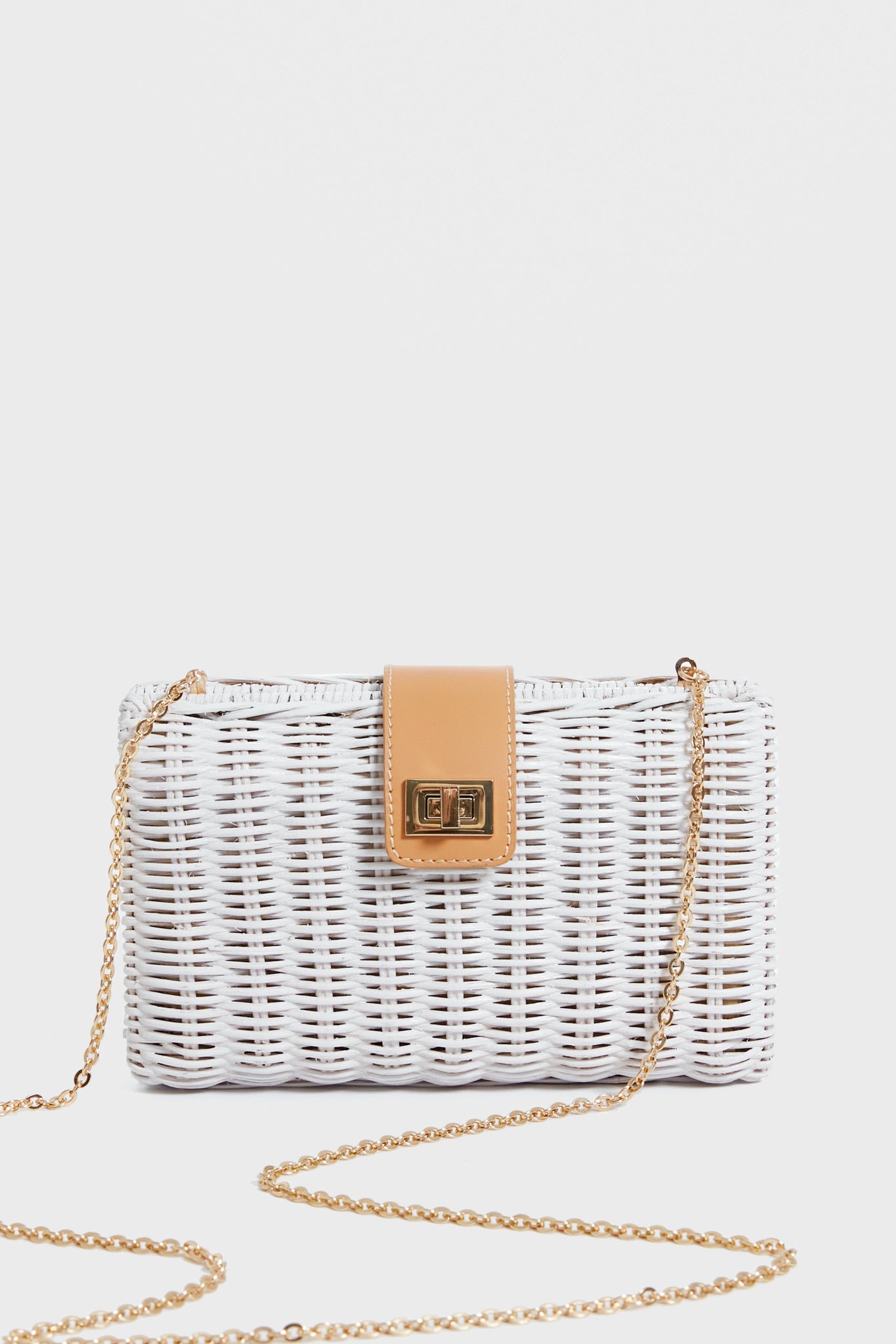 White Lou Clutch-Get Girly
