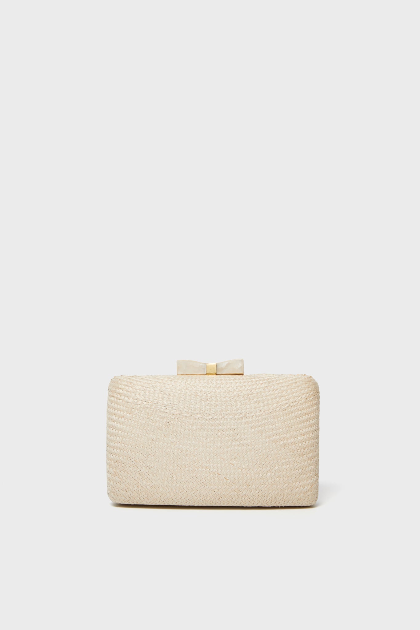White Eloise Clutch-Get Girly