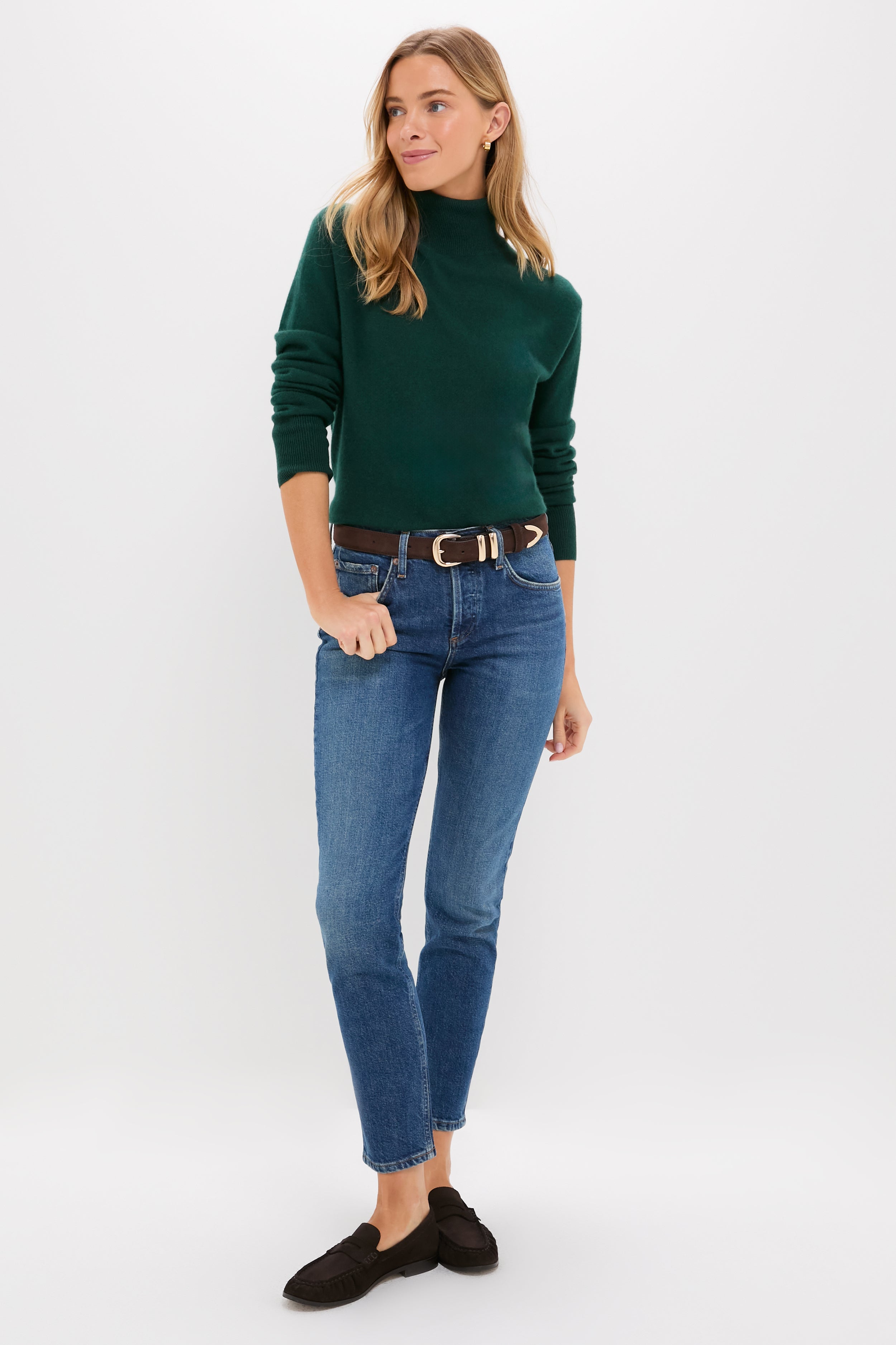 Outline Cocktail Ankle Jean-Get Girly