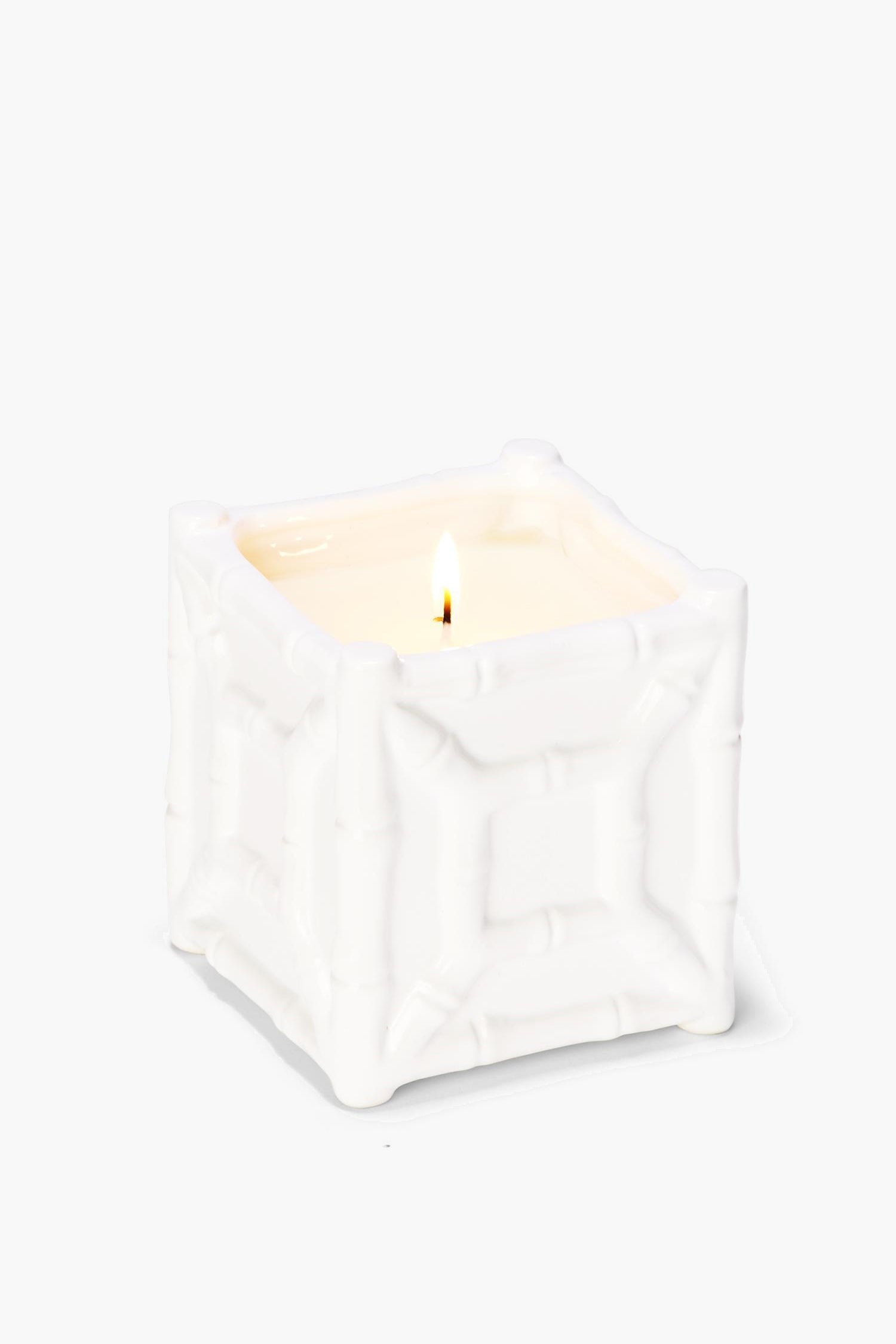 White Chinoiserie Filled Candle-Get Girly