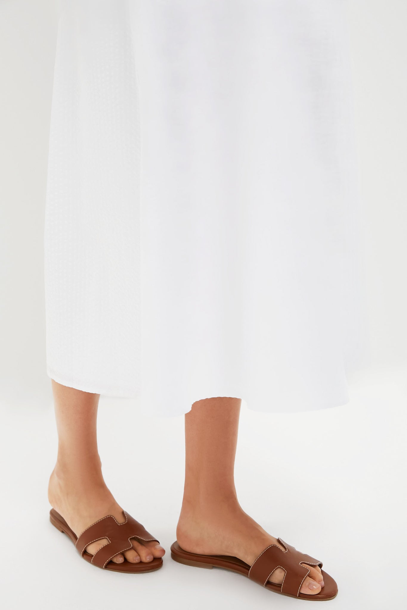 White Seersucker Jagger Dress-Get Girly